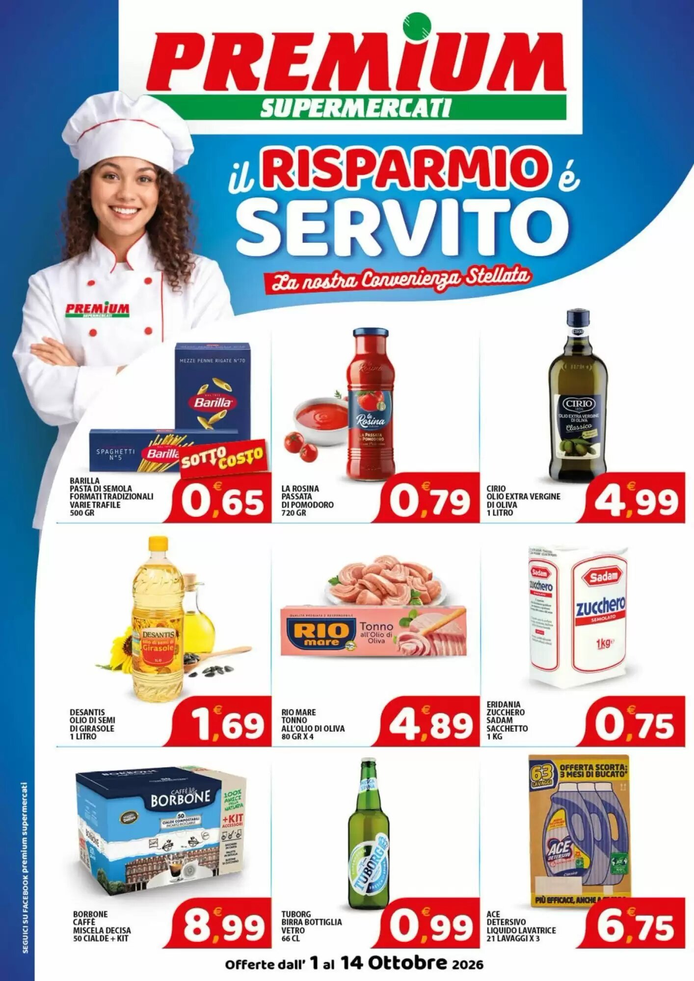 Volantino promozionale Premium Supermercati valide dal 01/10/2026 - Pagina 1.