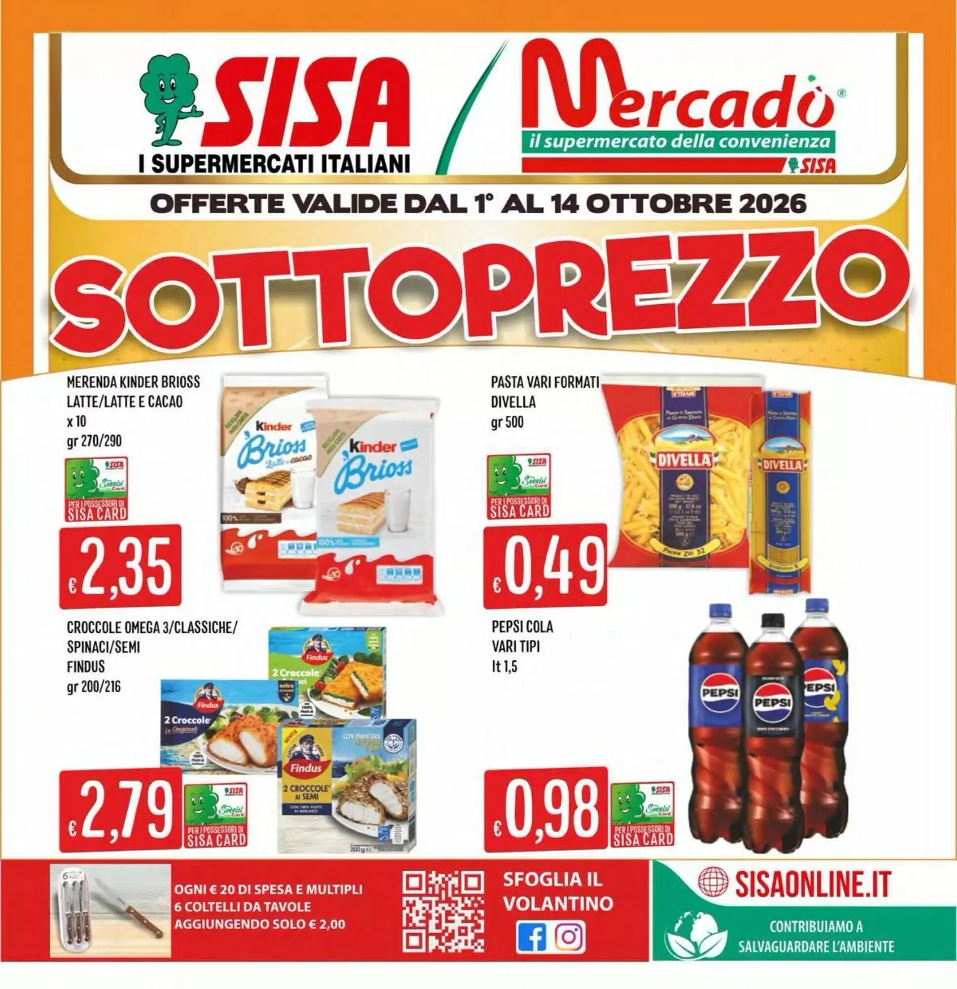Volantino promozionale IperSisa valide dal 01/10/2026 - Pagina 1.