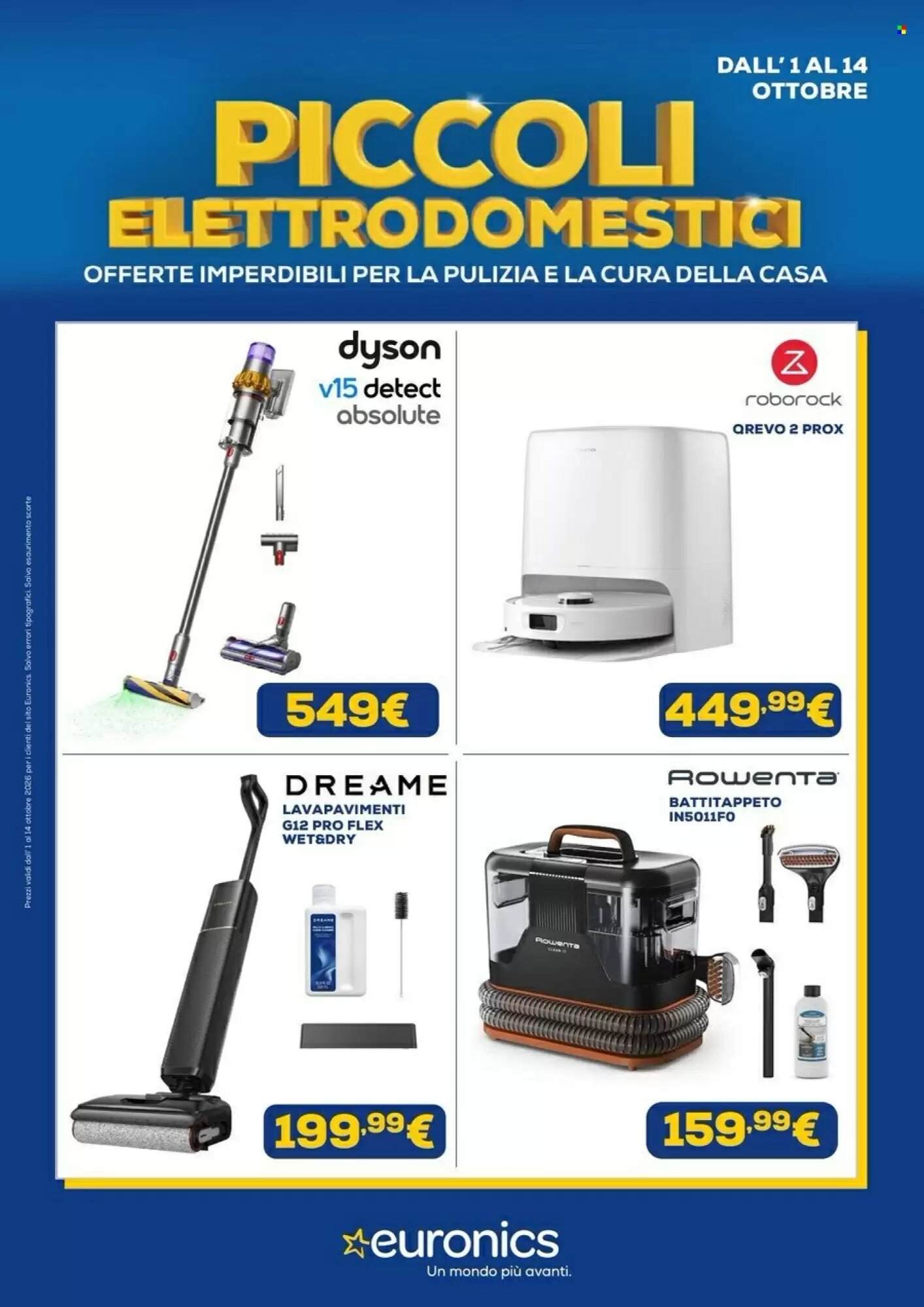 Volantino promozionale Euronics valide dal 01/10/2026 - Pagina 1.