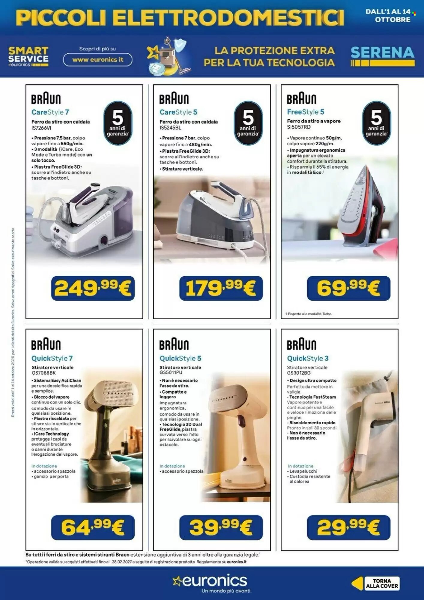 Volantino promozionale Euronics  valide dal 01/10/2026 - Pagina 14.