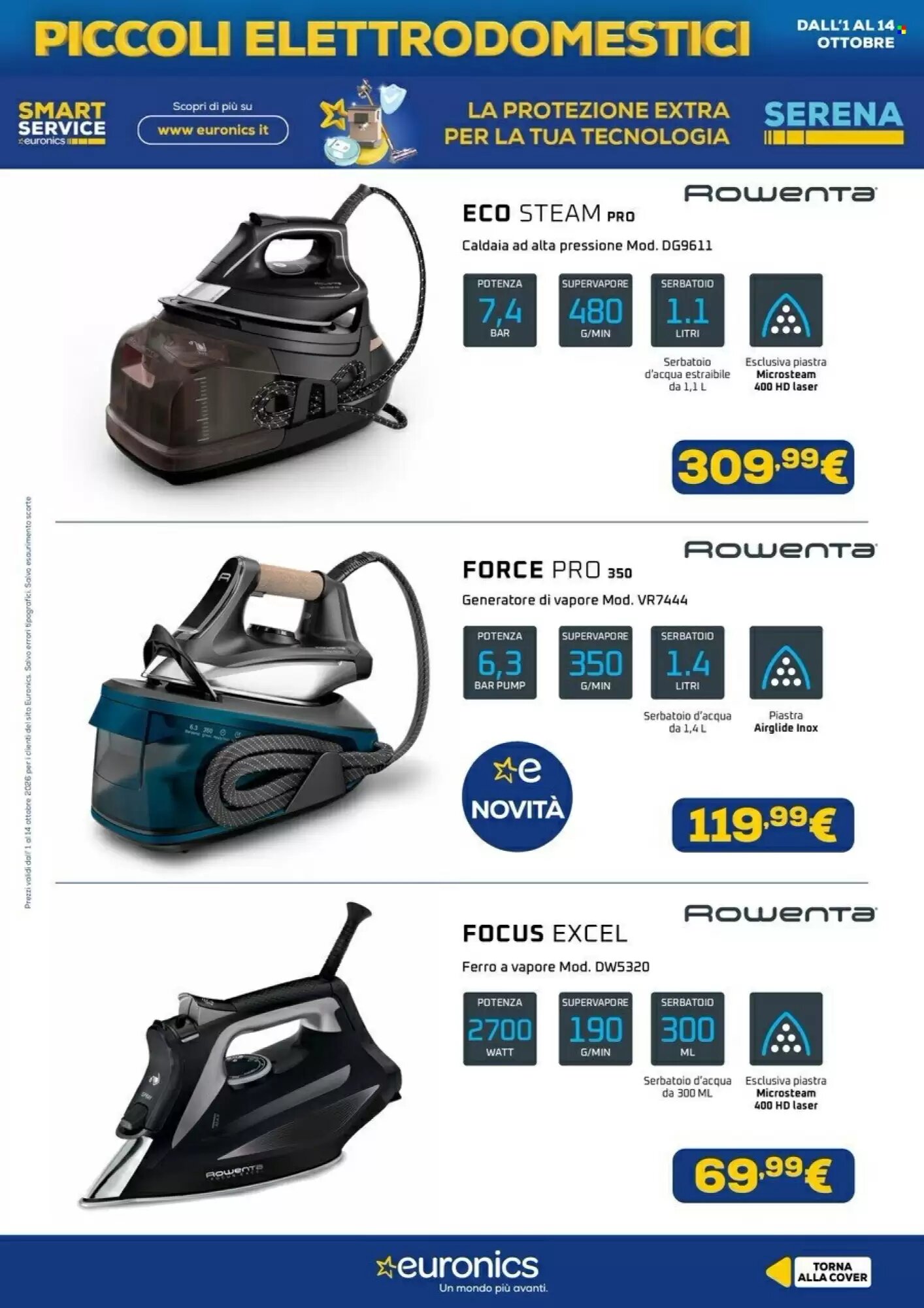 Volantino promozionale Euronics  valide dal 01/10/2026 - Pagina 16.