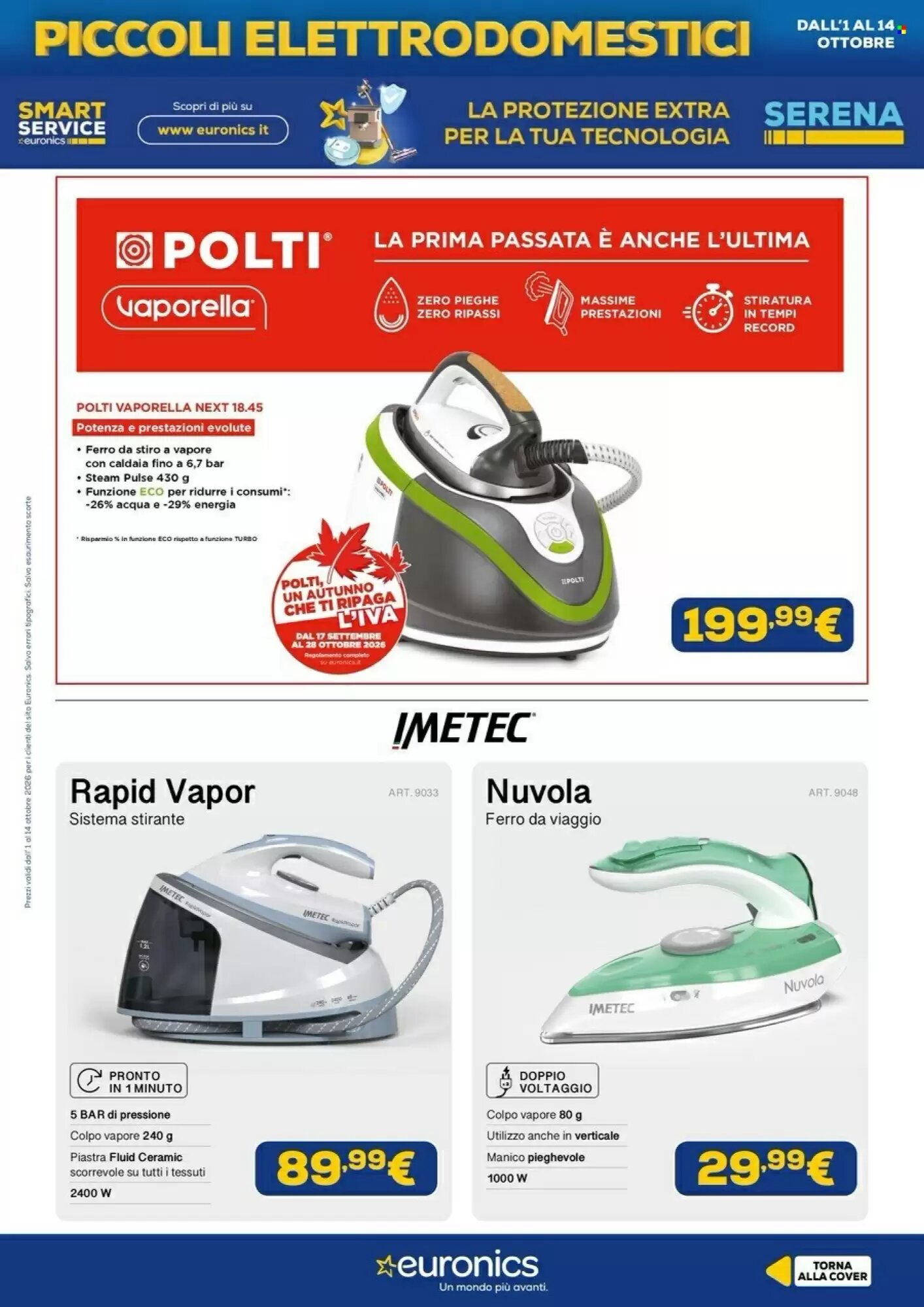 Volantino promozionale Euronics  valide dal 01/10/2026 - Pagina 17.