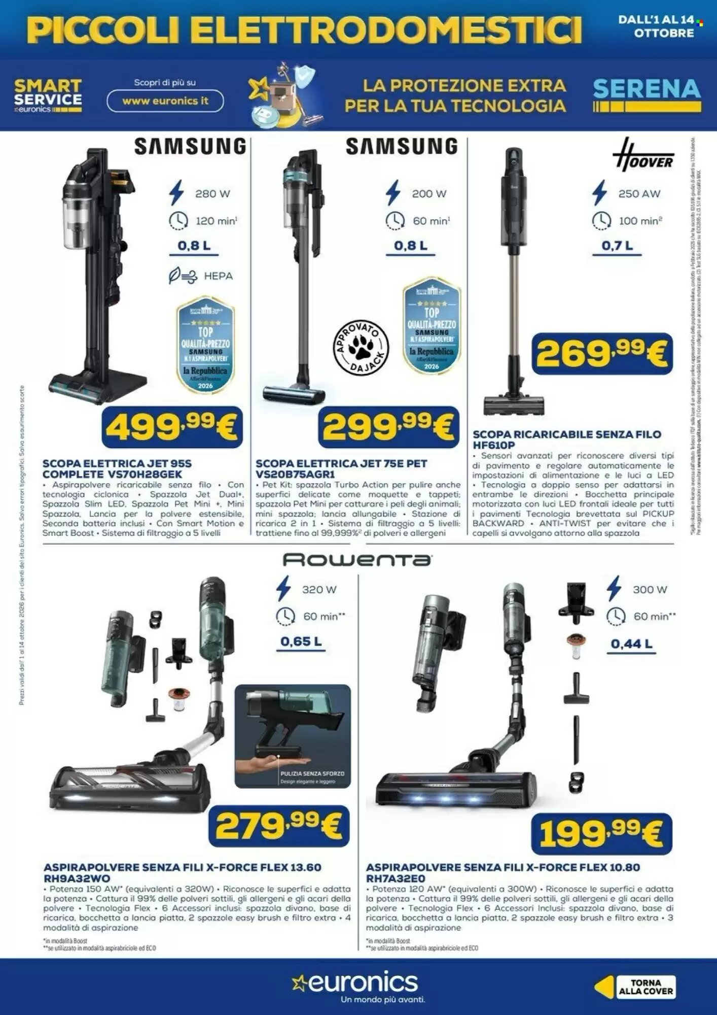 Volantino promozionale Euronics  valide dal 01/10/2026 - Pagina 5.