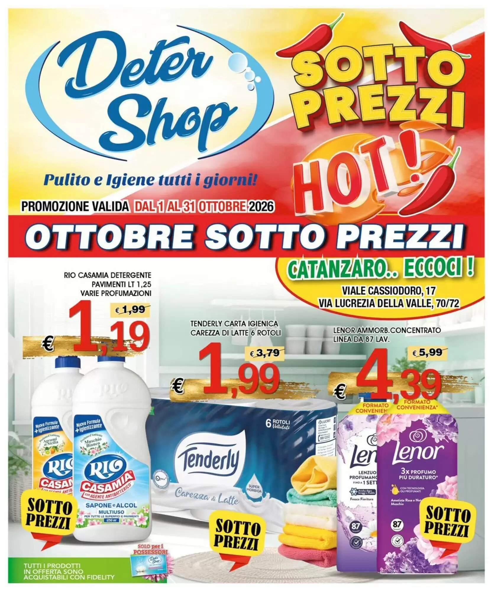 Volantino promozionale Deter Shop valide dal 01/10/2026 - Pagina 1.