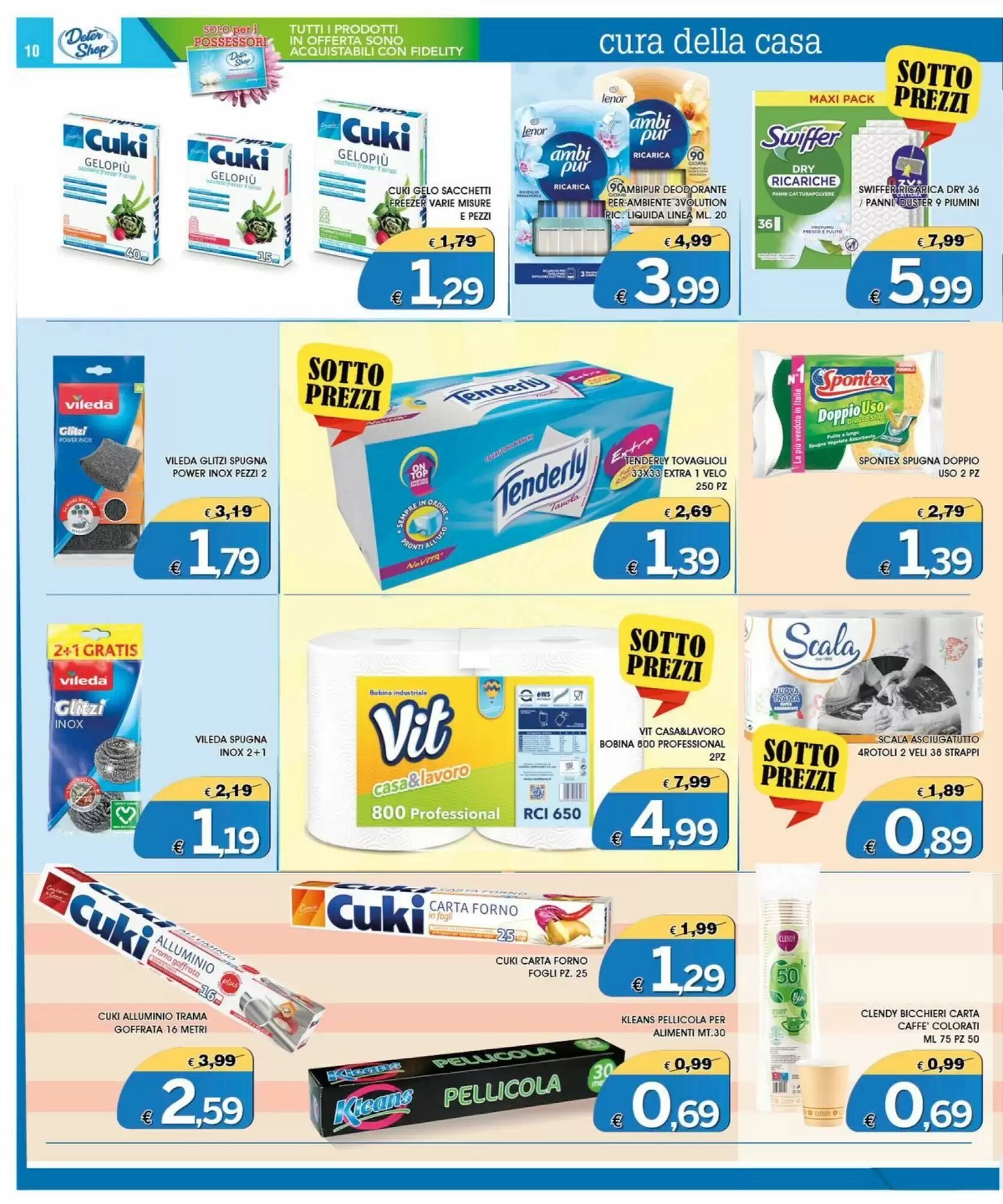 Volantino promozionale Deter Shop  valide dal 01/10/2026 - Pagina 10.