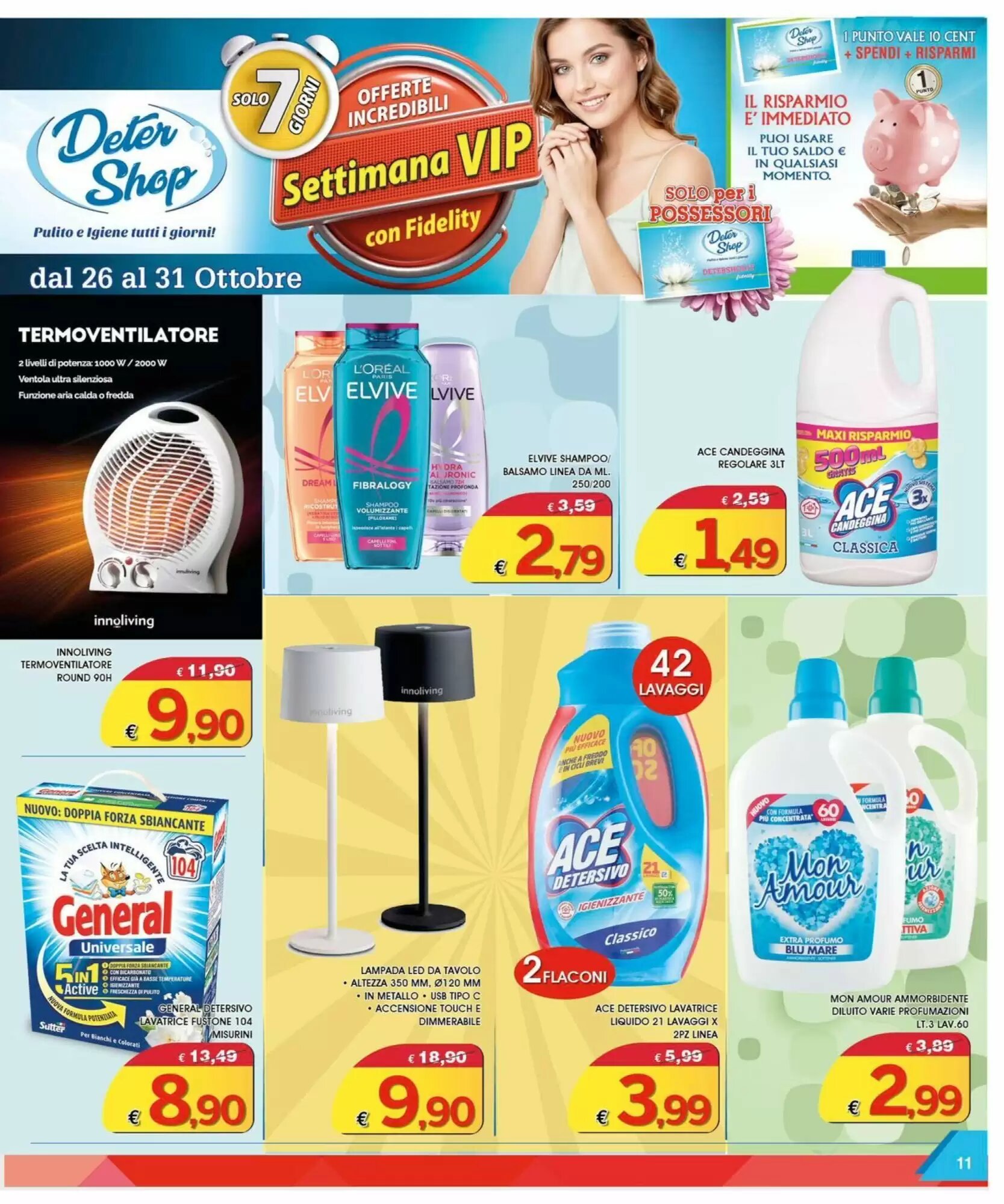 Volantino promozionale Deter Shop  valide dal 01/10/2026 - Pagina 11.