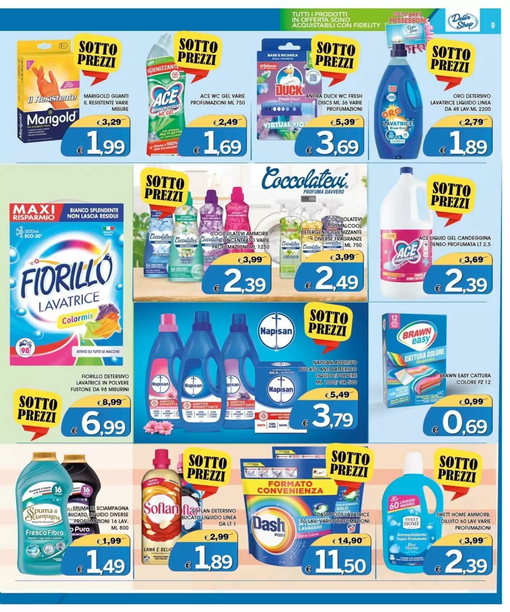 Volantino promozionale Deter Shop  valide dal 01/10/2026 - Pagina 9.