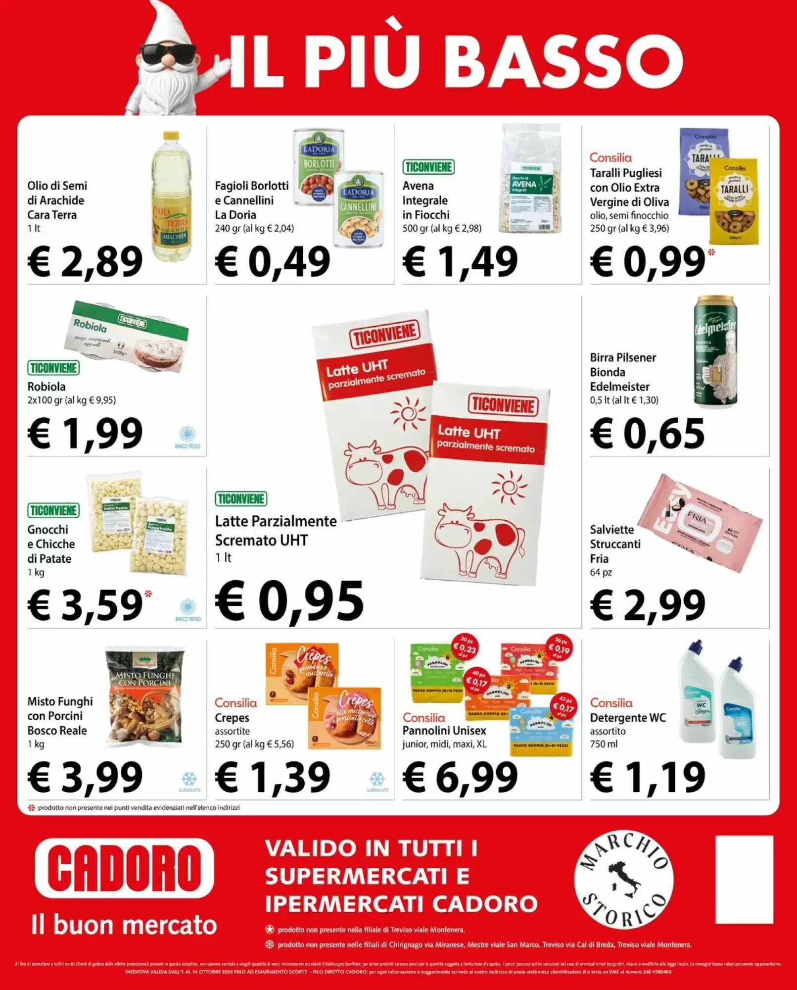 Volantino promozionale Cadoro  valide dal 01/10/2026 - Pagina 12.