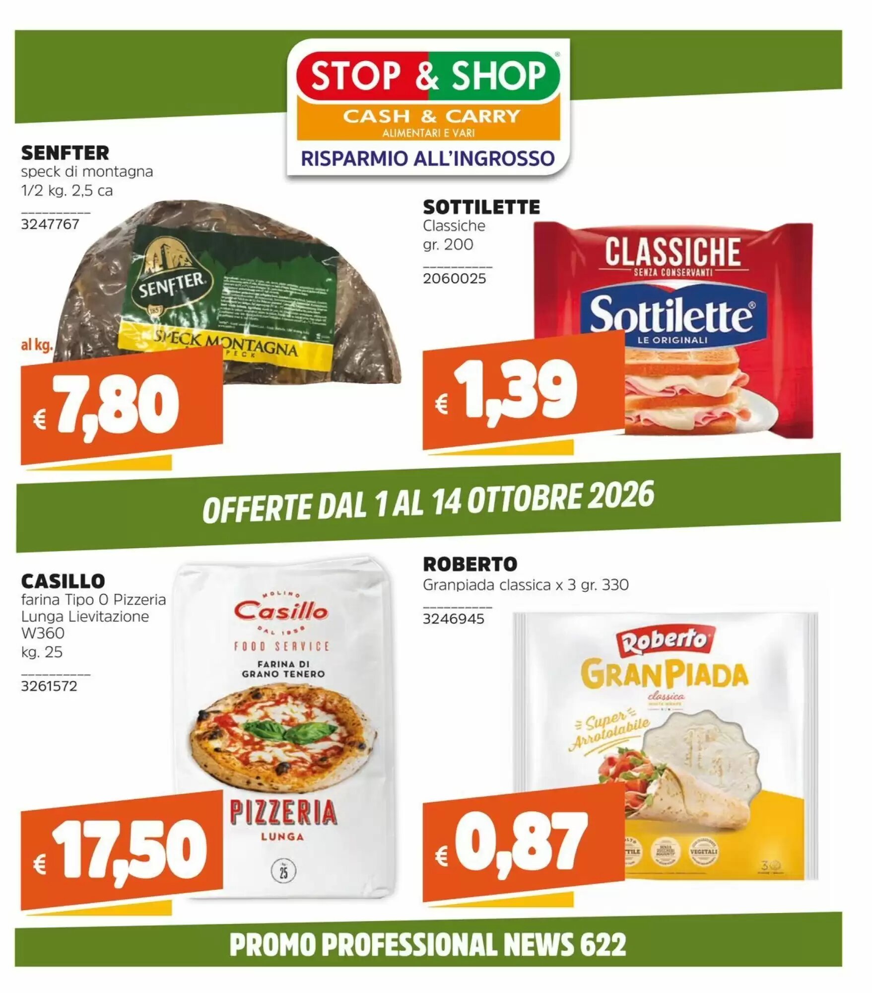 Volantino promozionale Stop&Shop  valide dal 01/10/2026 - Pagina 1.