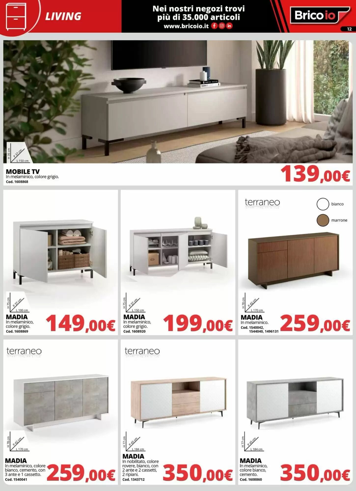 Volantino promozionale Brico Io  valide dal 01/10/2026 - Pagina 12.