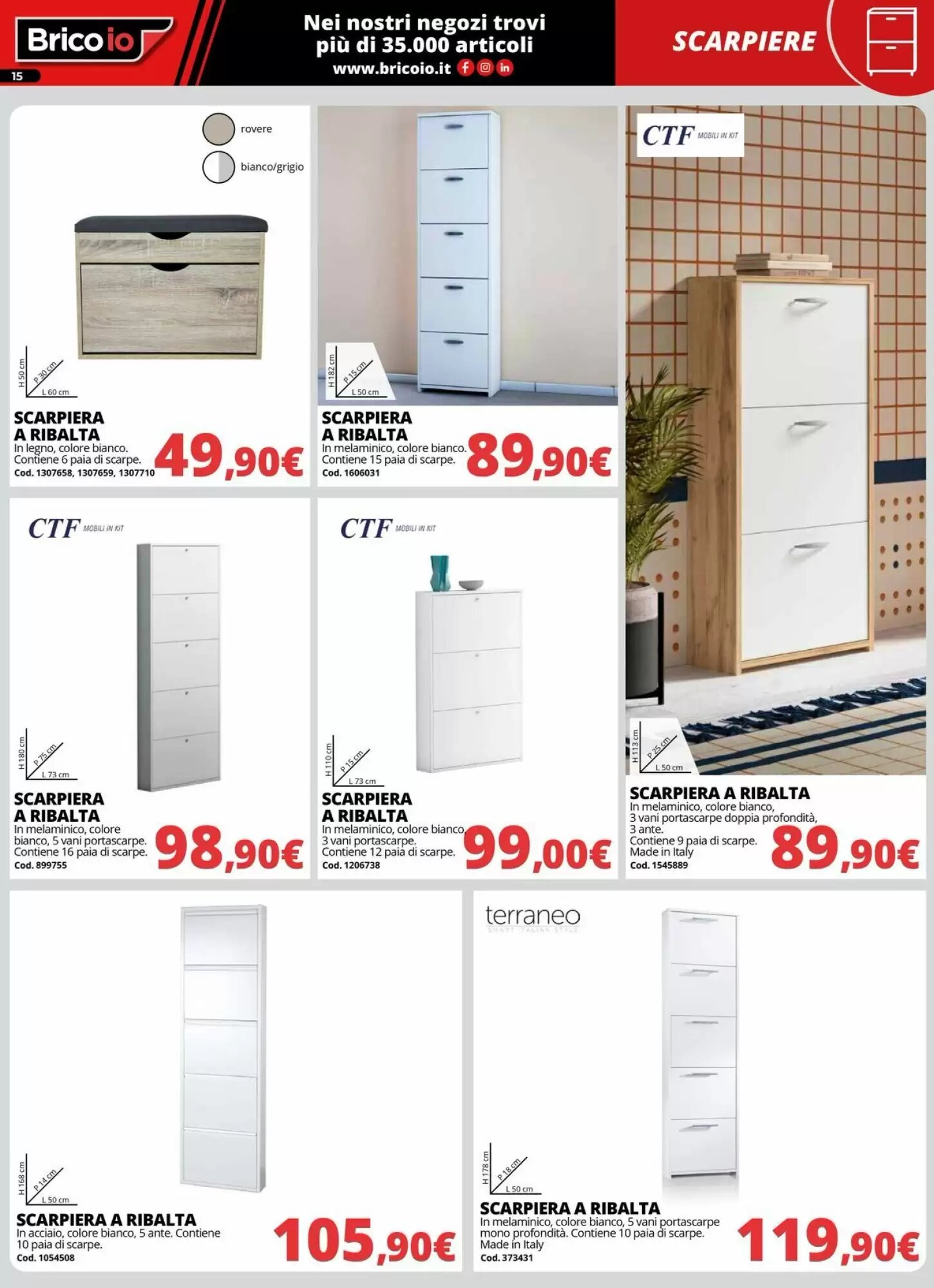 Volantino promozionale Brico Io  valide dal 01/10/2026 - Pagina 15.