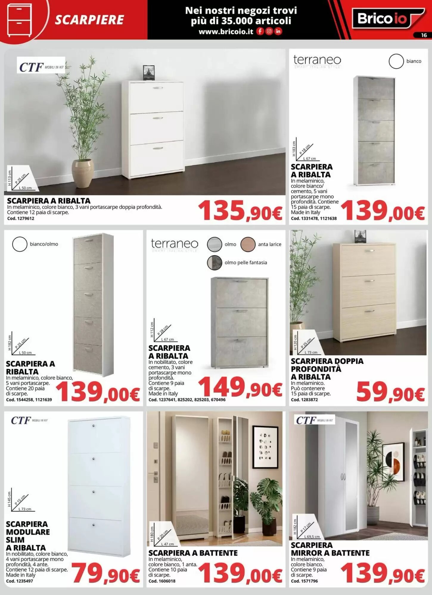 Volantino promozionale Brico Io  valide dal 01/10/2026 - Pagina 16.