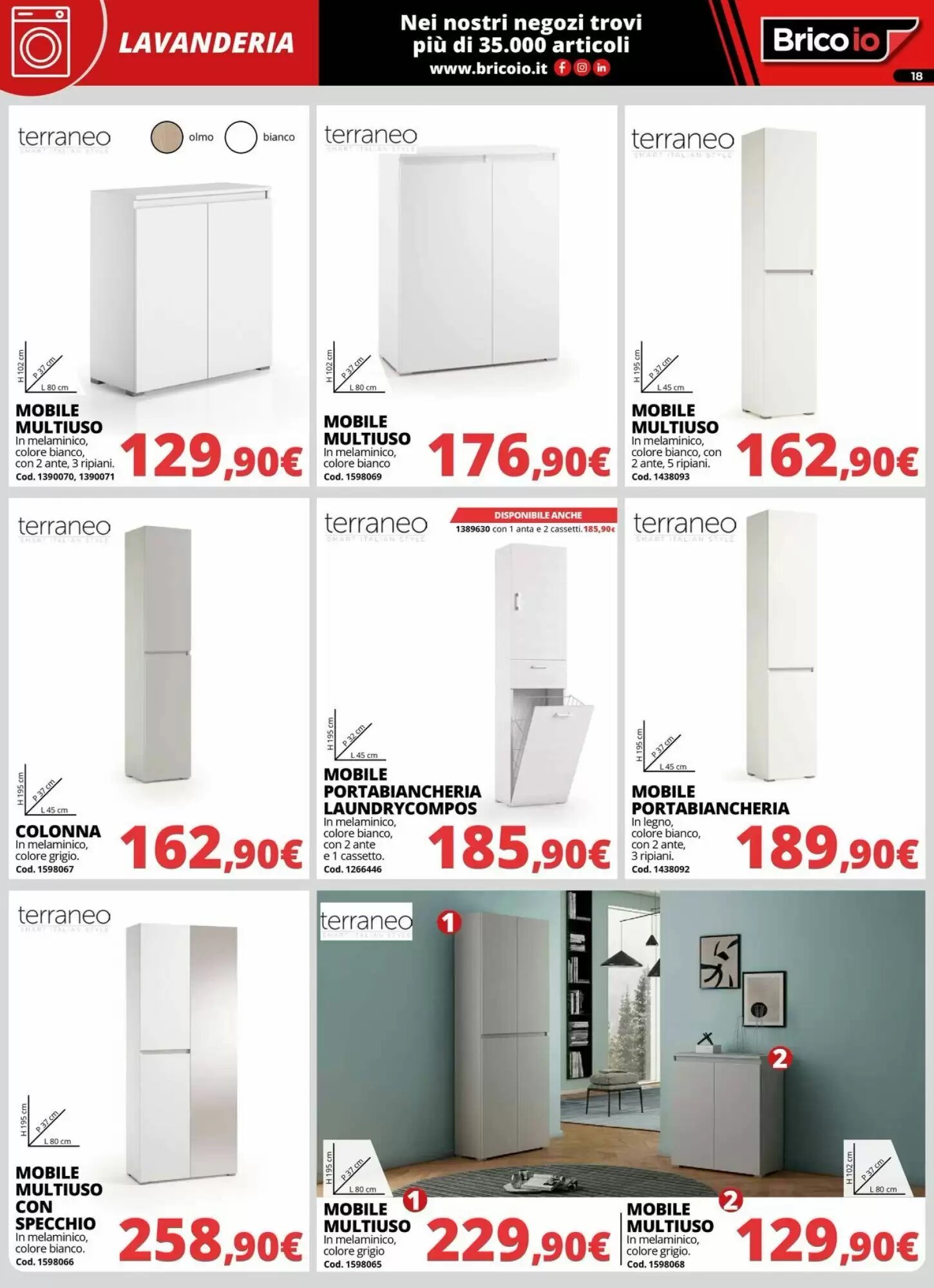 Volantino promozionale Brico Io  valide dal 01/10/2026 - Pagina 18.