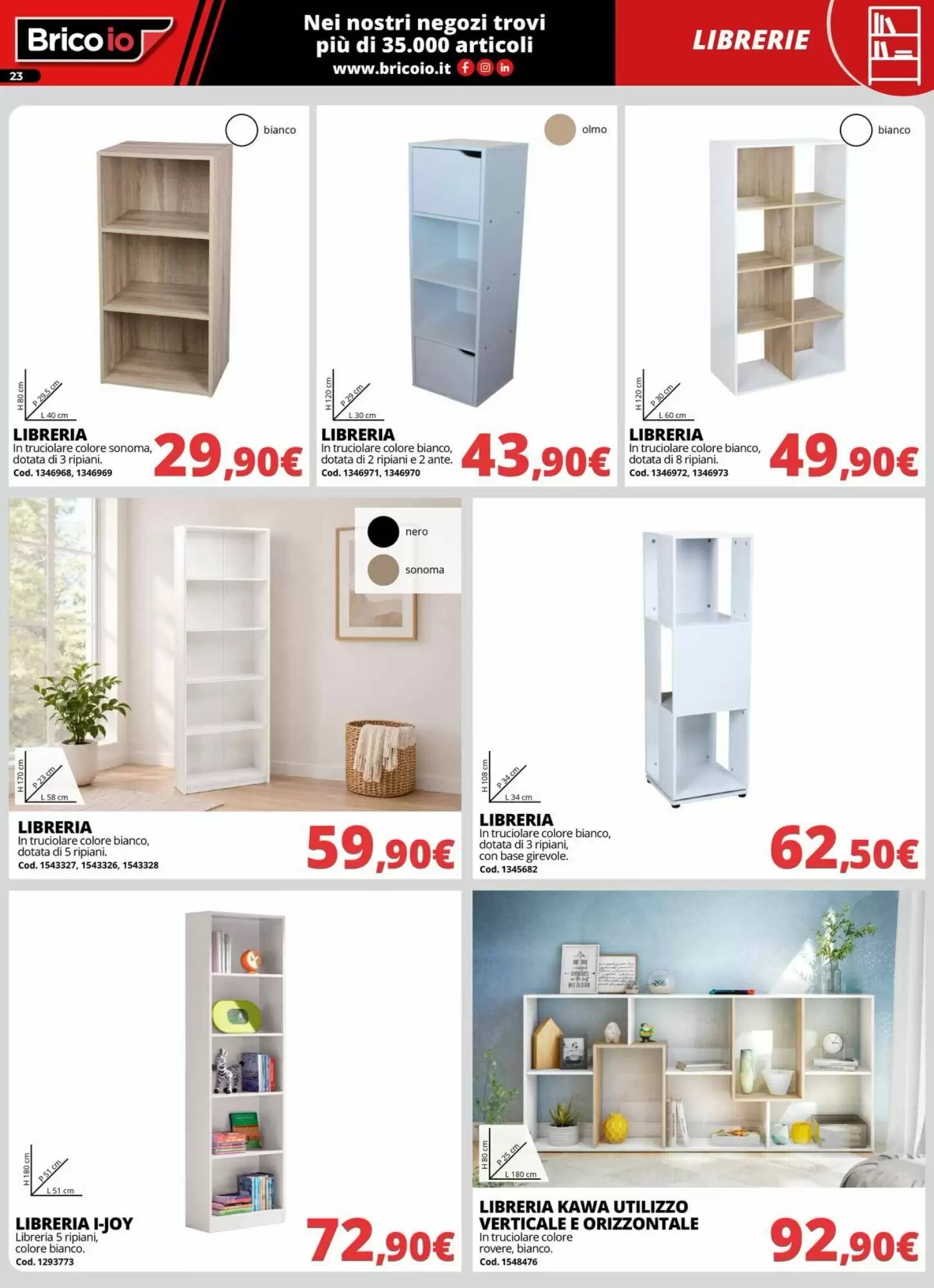 Volantino promozionale Brico Io  valide dal 01/10/2026 - Pagina 23.