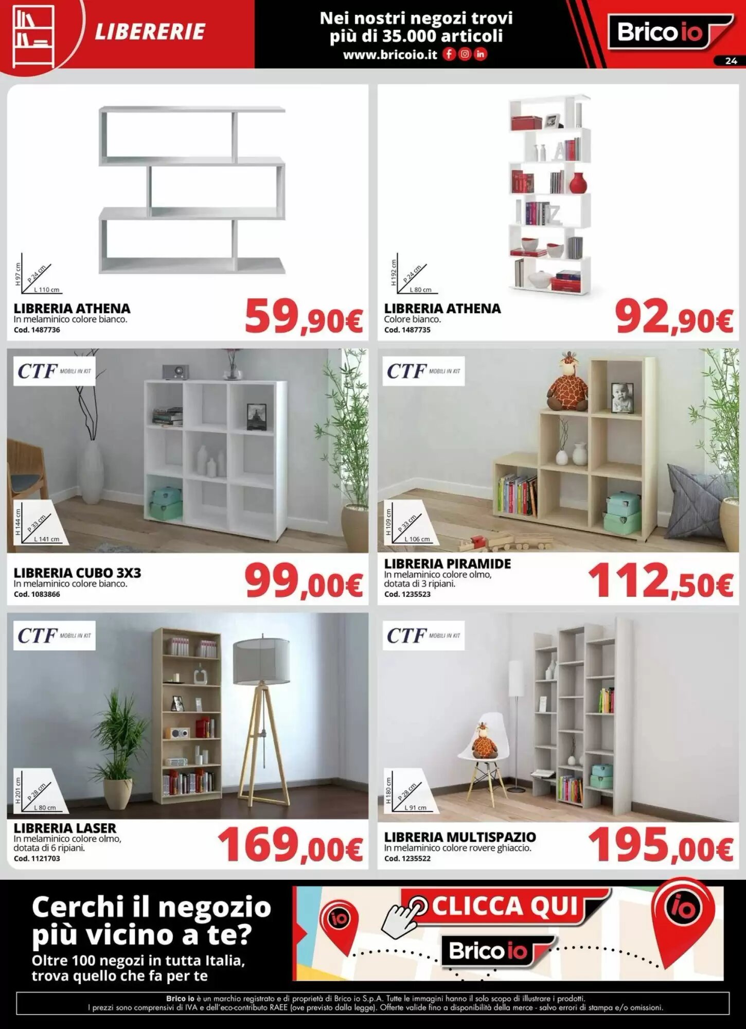 Volantino promozionale Brico Io  valide dal 01/10/2026 - Pagina 24.