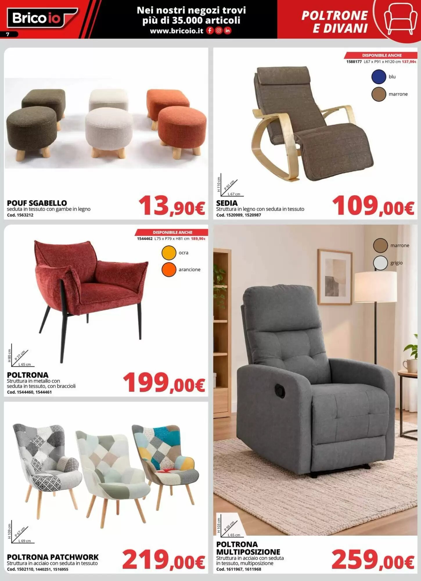 Volantino promozionale Brico Io  valide dal 01/10/2026 - Pagina 7.