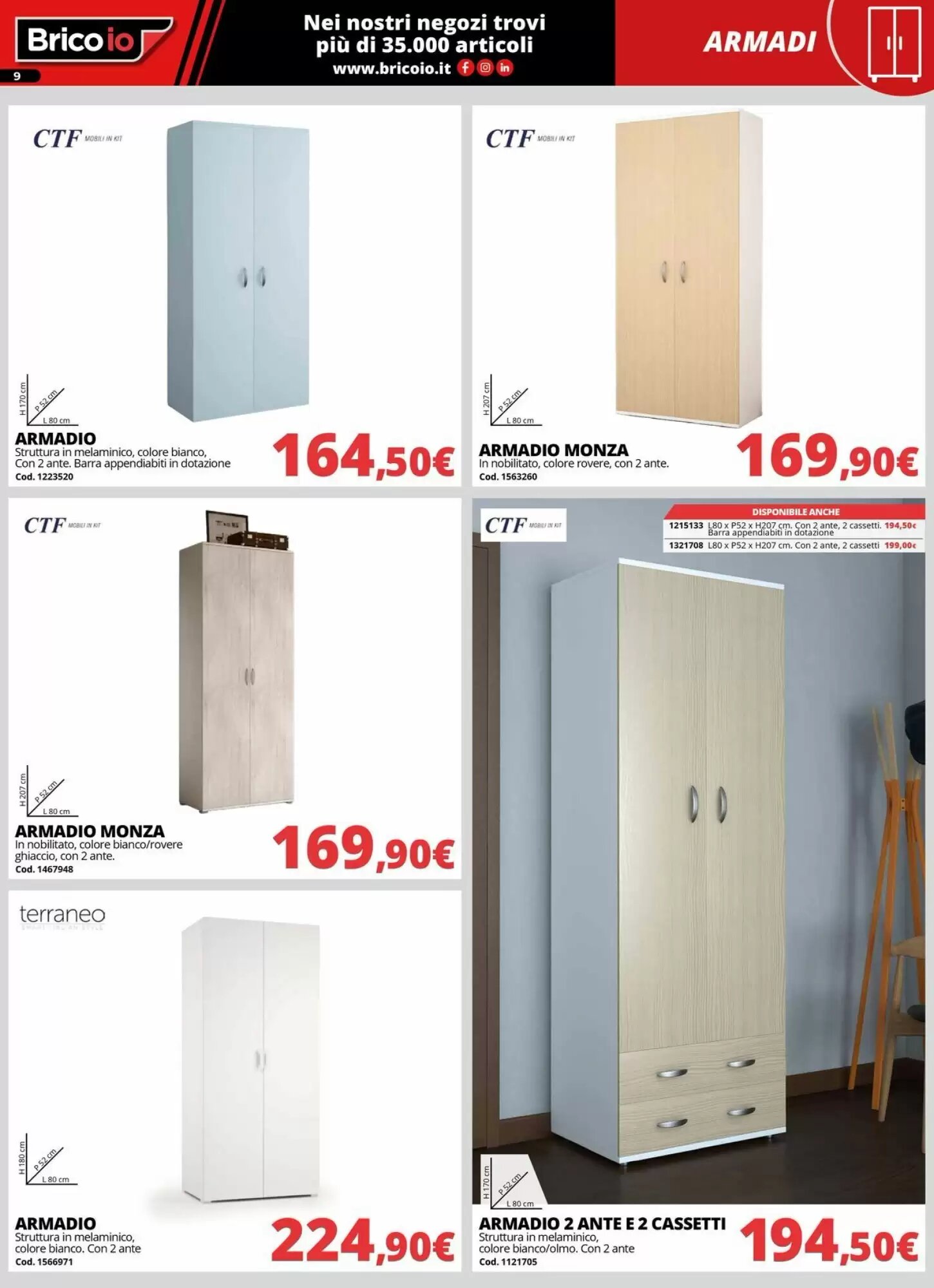 Volantino promozionale Brico Io  valide dal 01/10/2026 - Pagina 9.