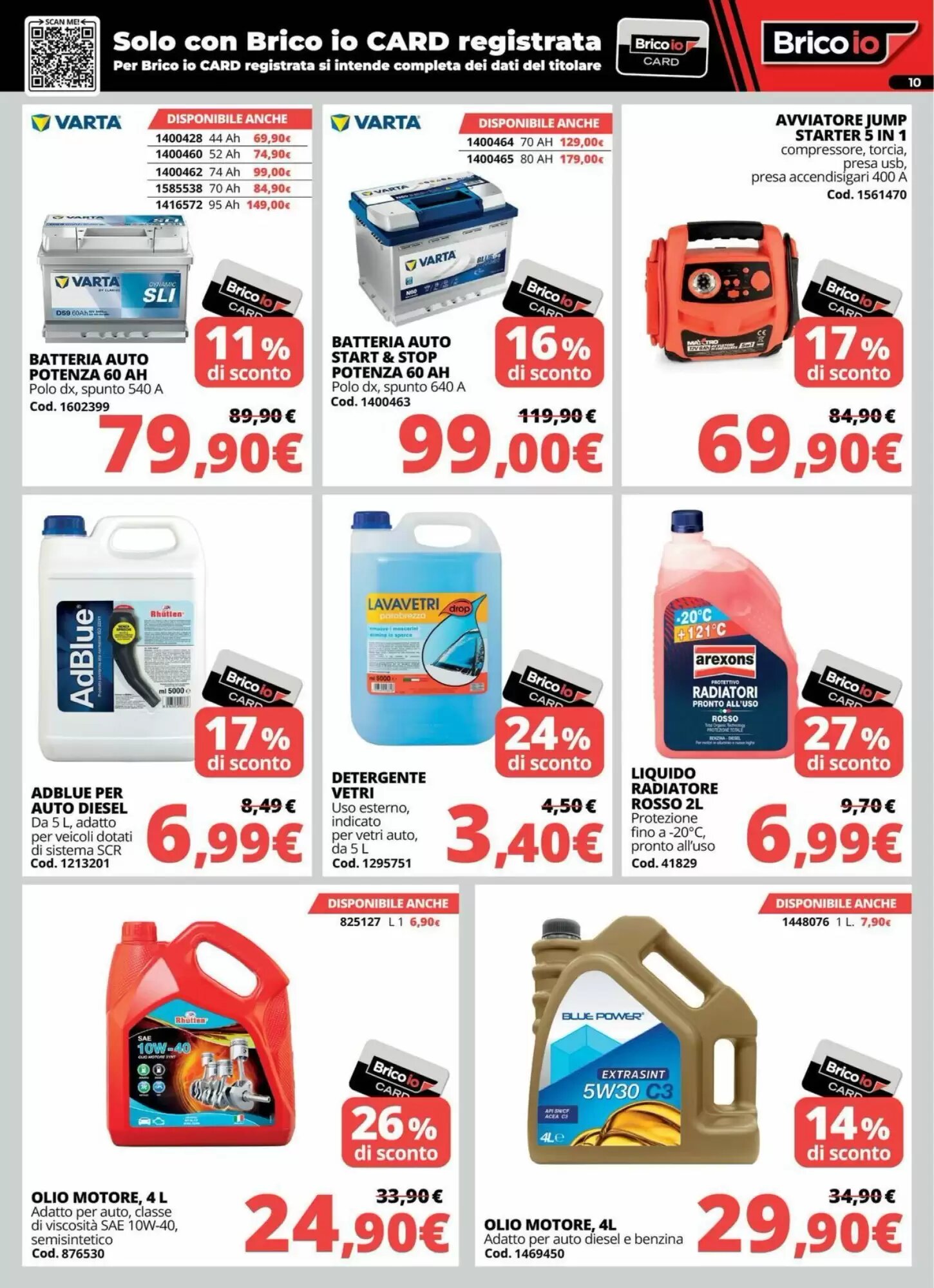 Volantino promozionale Brico Io  valide dal 01/10/2026 - Pagina 10.
