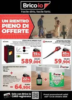 Volantino promozionale Brico Io  valide dal 01/10/2026