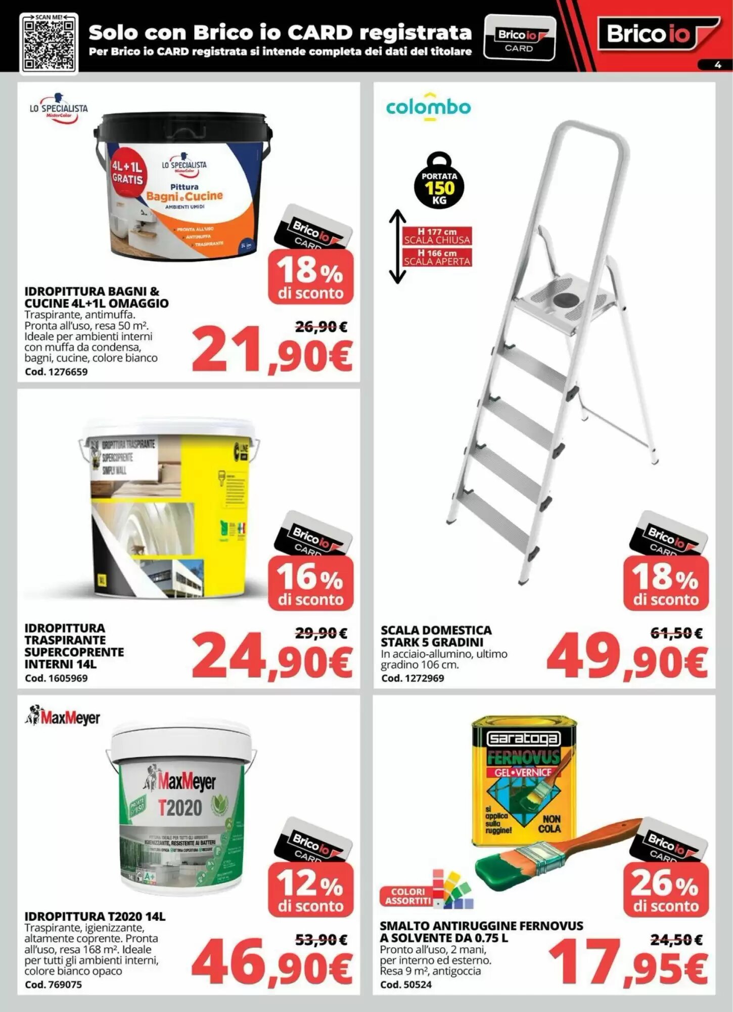 Volantino promozionale Brico Io  valide dal 01/10/2026 - Pagina 4.
