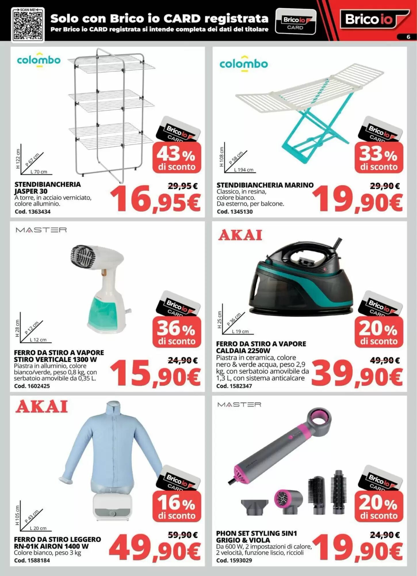 Volantino promozionale Brico Io  valide dal 01/10/2026 - Pagina 6.