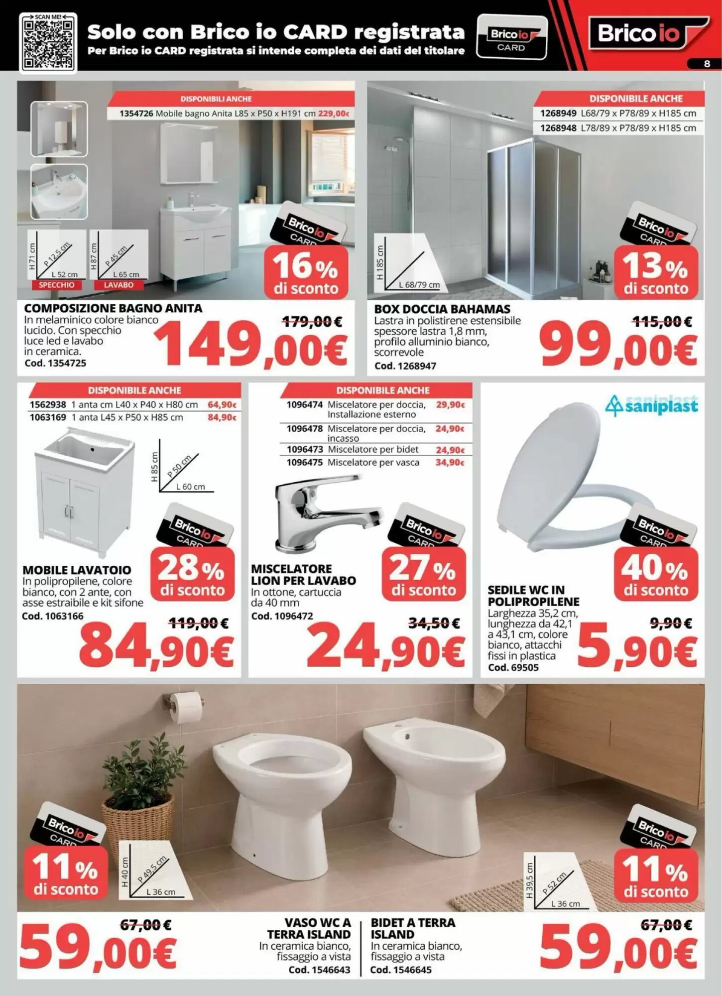 Volantino promozionale Brico Io  valide dal 01/10/2026 - Pagina 8.