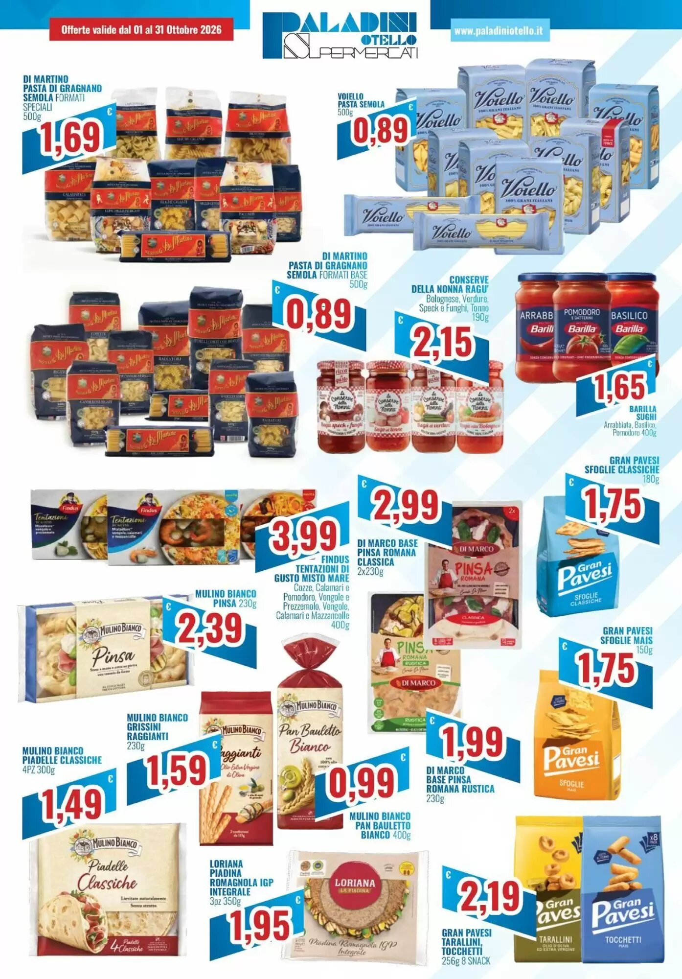 Volantino promozionale Paladini Otello Supermercato  valide dal 01/10/2026 - Pagina 4.