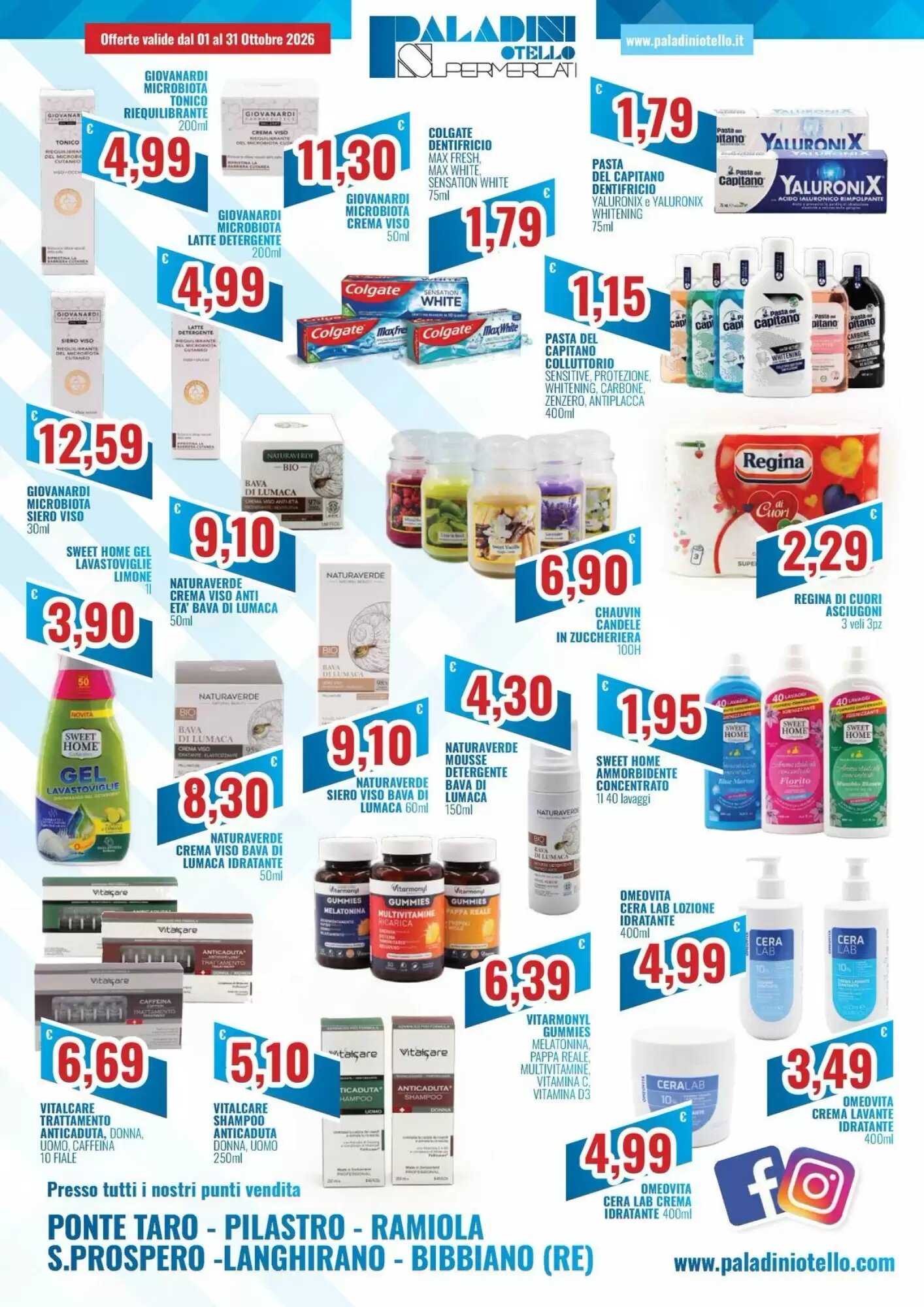 Volantino promozionale Paladini Otello Supermercato  valide dal 01/10/2026 - Pagina 6.