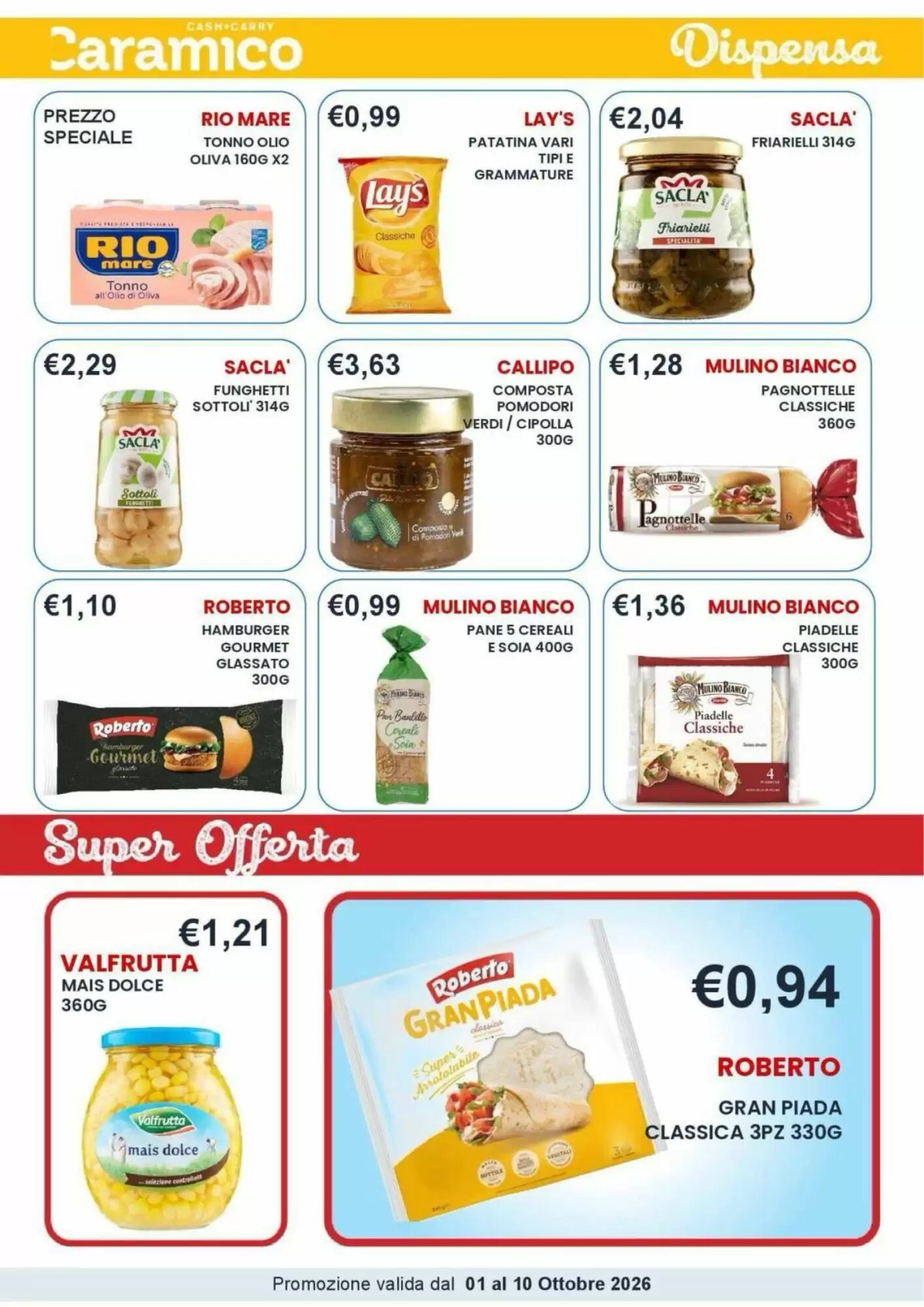 Volantino promozionale Caramico  valide dal 01/10/2026 - Pagina 21.