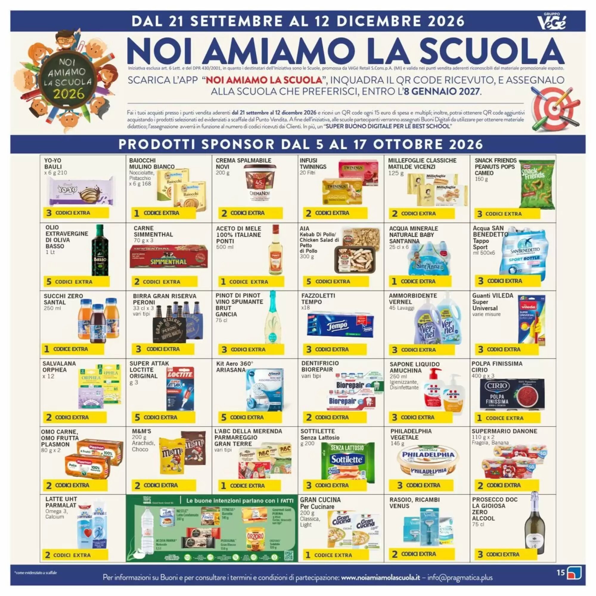 Volantino promozionale Sidis  valide dal 01/10/2026 - Pagina 15.