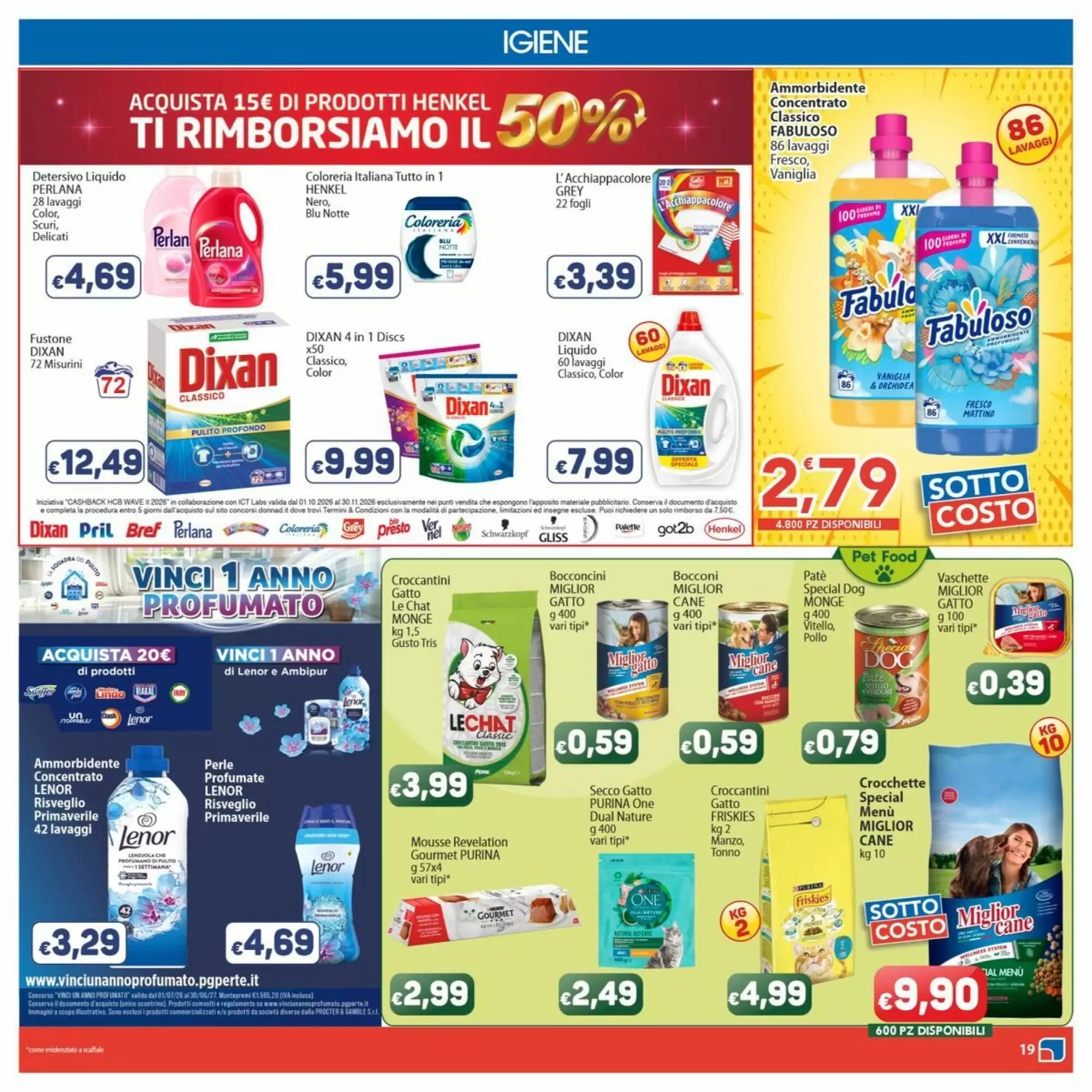 Volantino promozionale Sidis  valide dal 01/10/2026 - Pagina 19.