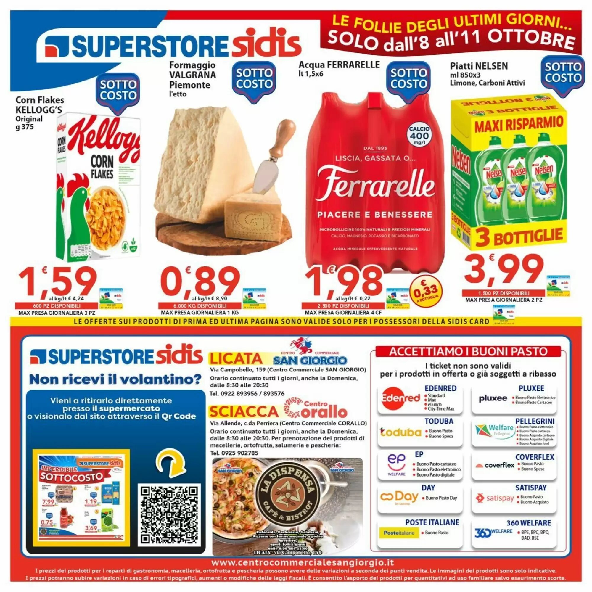 Volantino promozionale Sidis  valide dal 01/10/2026 - Pagina 20.