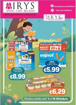 Volantino promozionale Irys  valide dal 01/10/2026