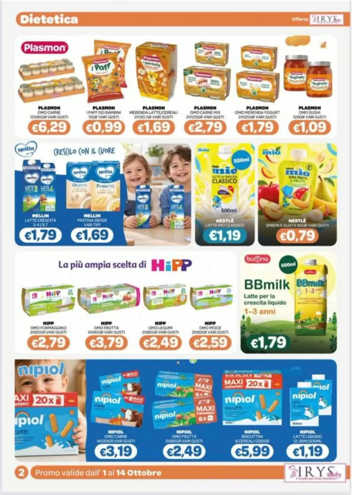 Volantino promozionale Irys  valide dal 01/10/2026 - Pagina 2.