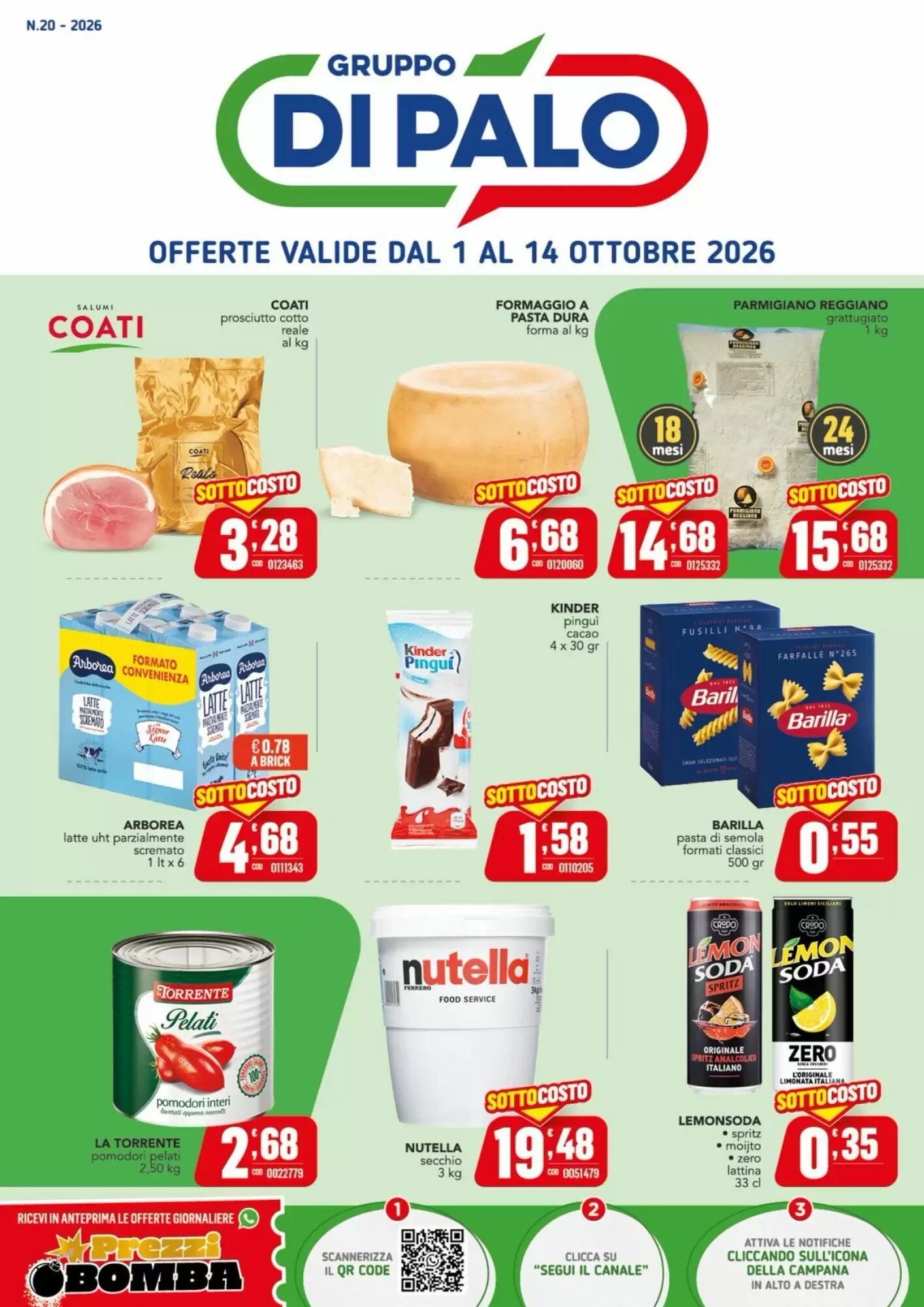 Volantino promozionale Gruppo di Palo  valide dal 01/10/2026 - Pagina 1.