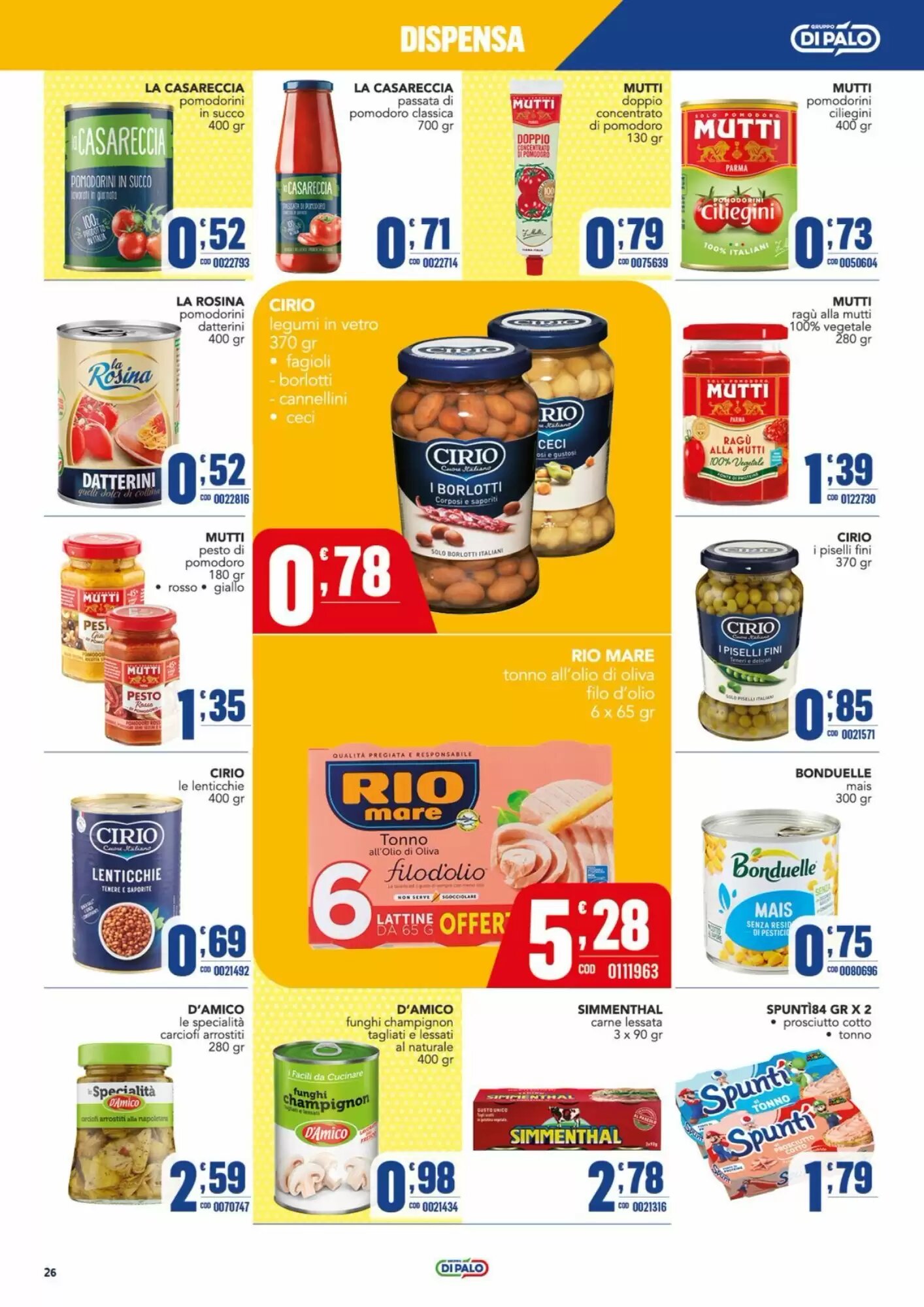 Volantino promozionale Gruppo di Palo  valide dal 01/10/2026 - Pagina 26.