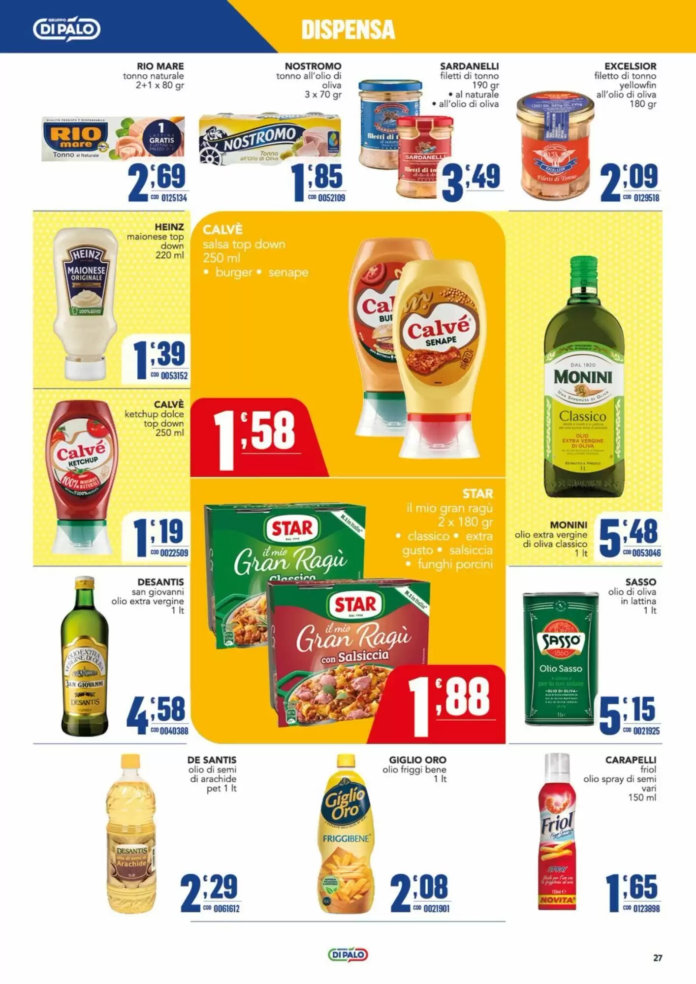 Volantino promozionale Gruppo di Palo  valide dal 01/10/2026 - Pagina 27.