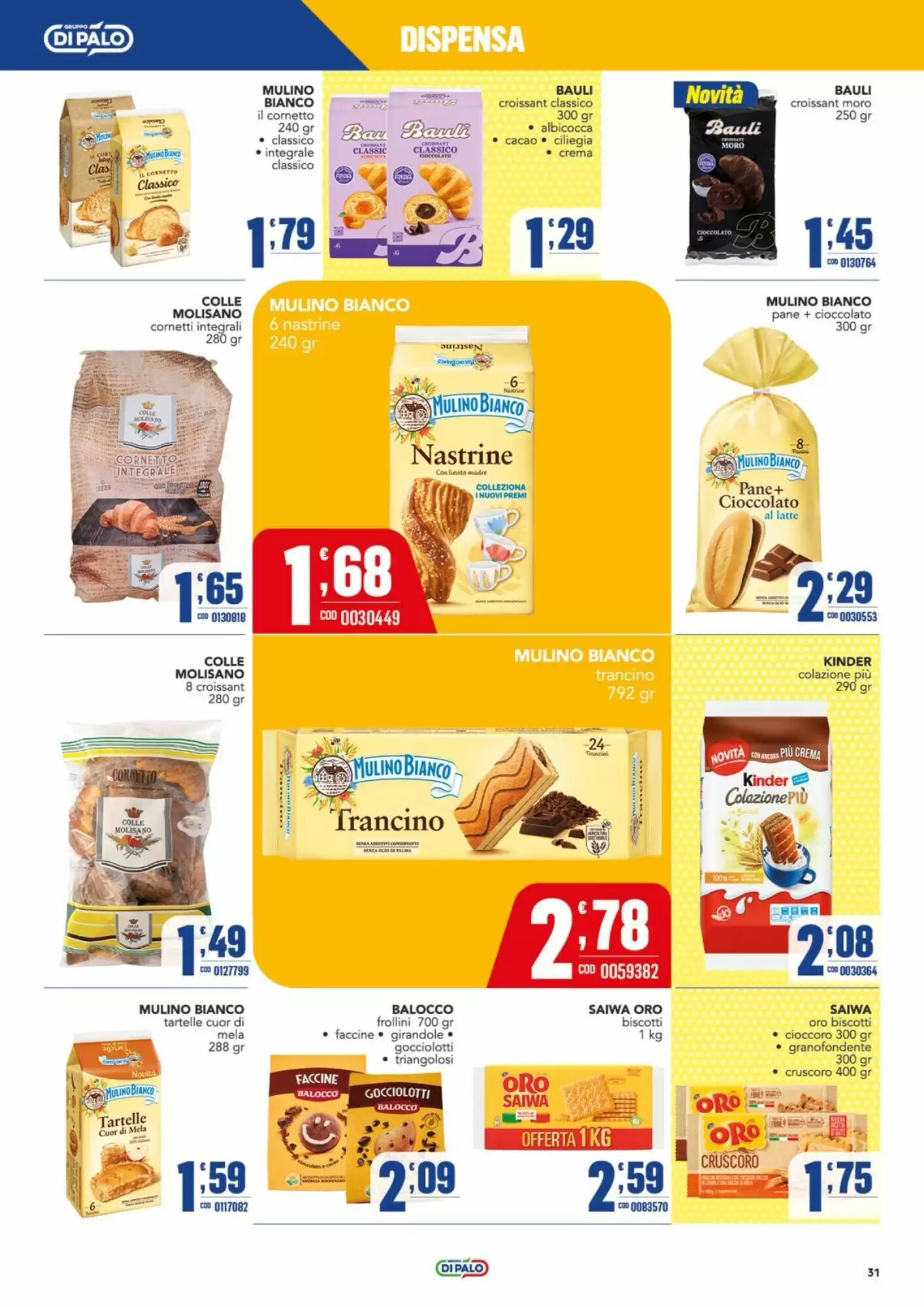 Volantino promozionale Gruppo di Palo  valide dal 01/10/2026 - Pagina 31.
