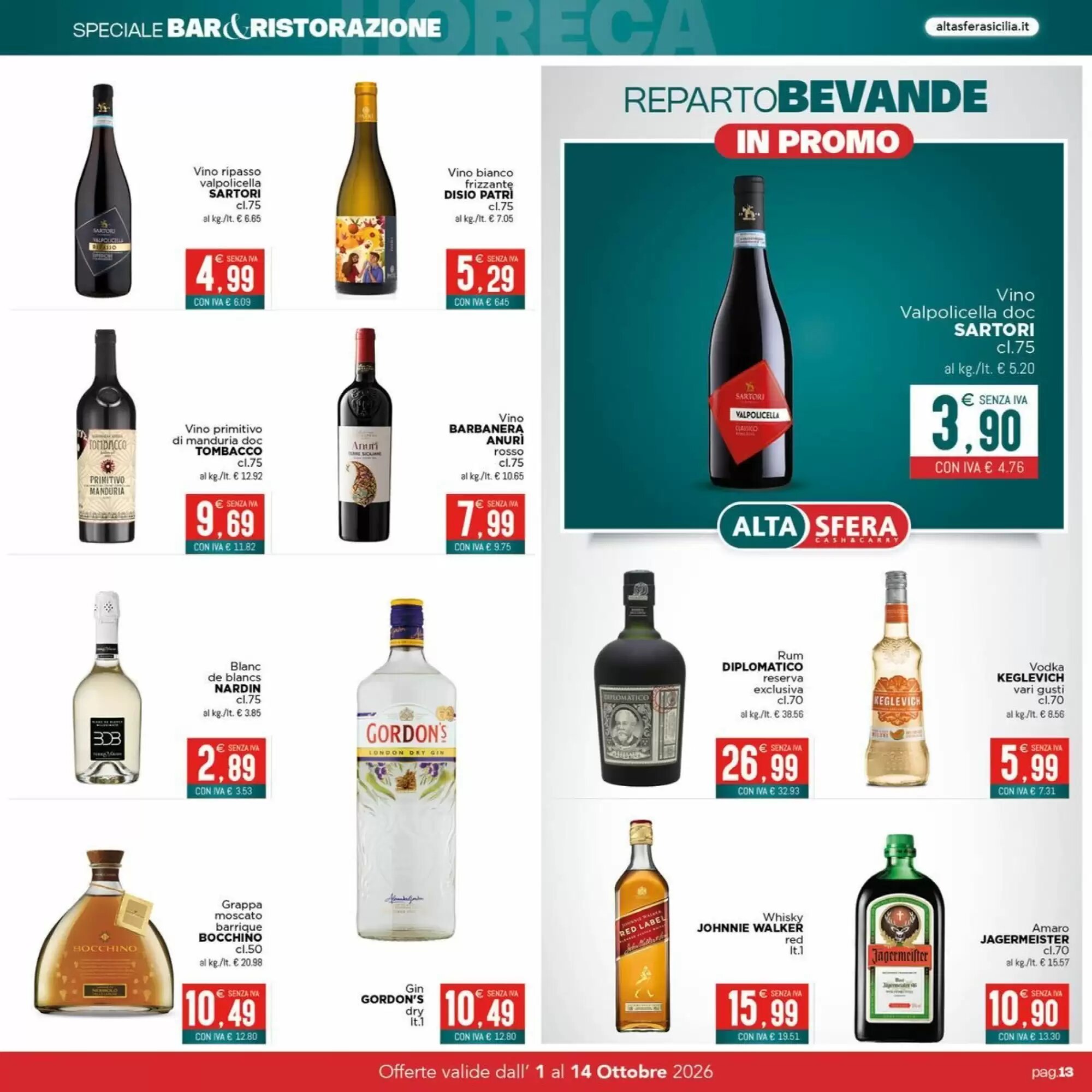 Volantino promozionale Altasfera  valide dal 01/10/2026 - Pagina 14.