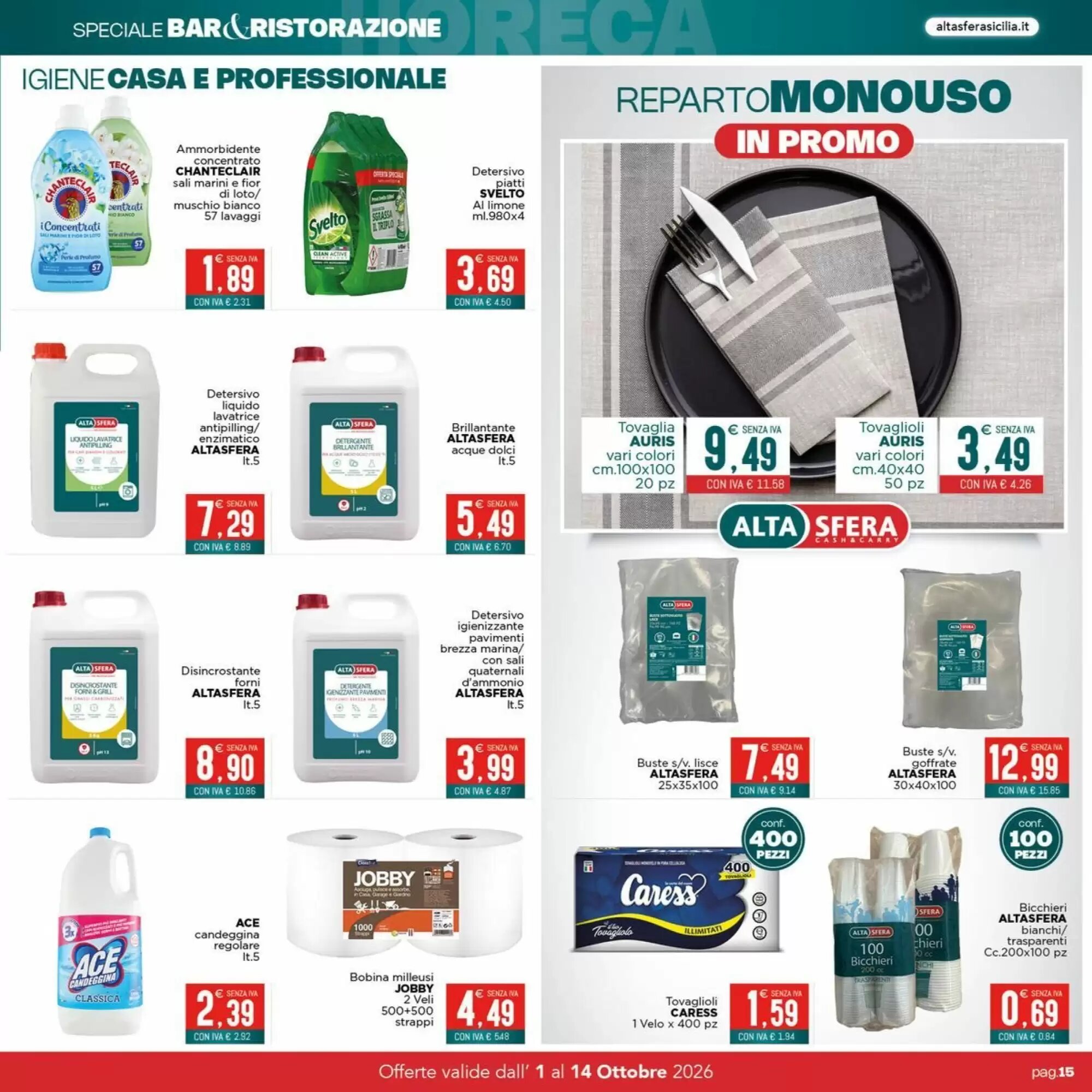 Volantino promozionale Altasfera  valide dal 01/10/2026 - Pagina 16.
