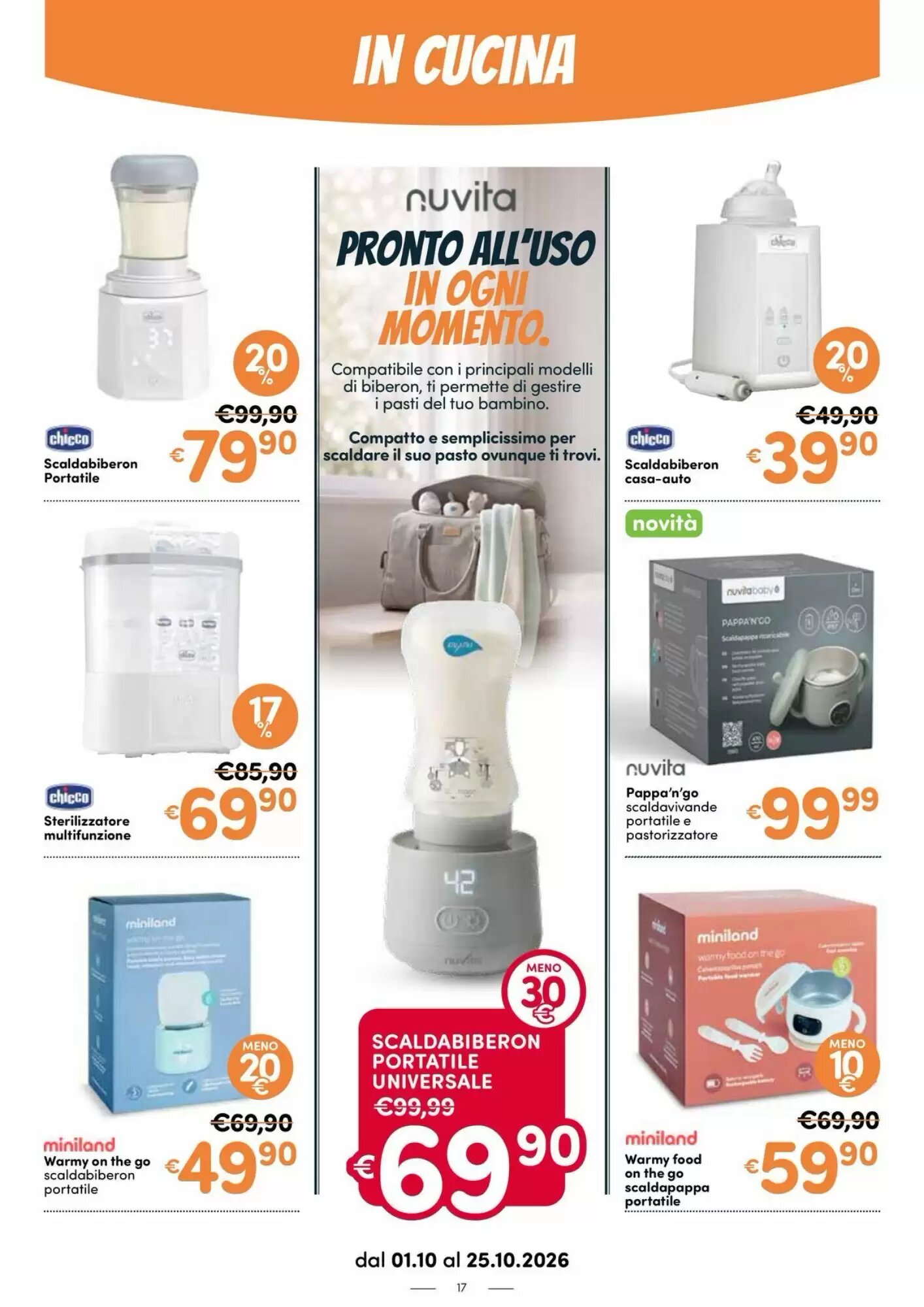Volantino promozionale B di Bimbi  valide dal 01/10/2026 - Pagina 17.