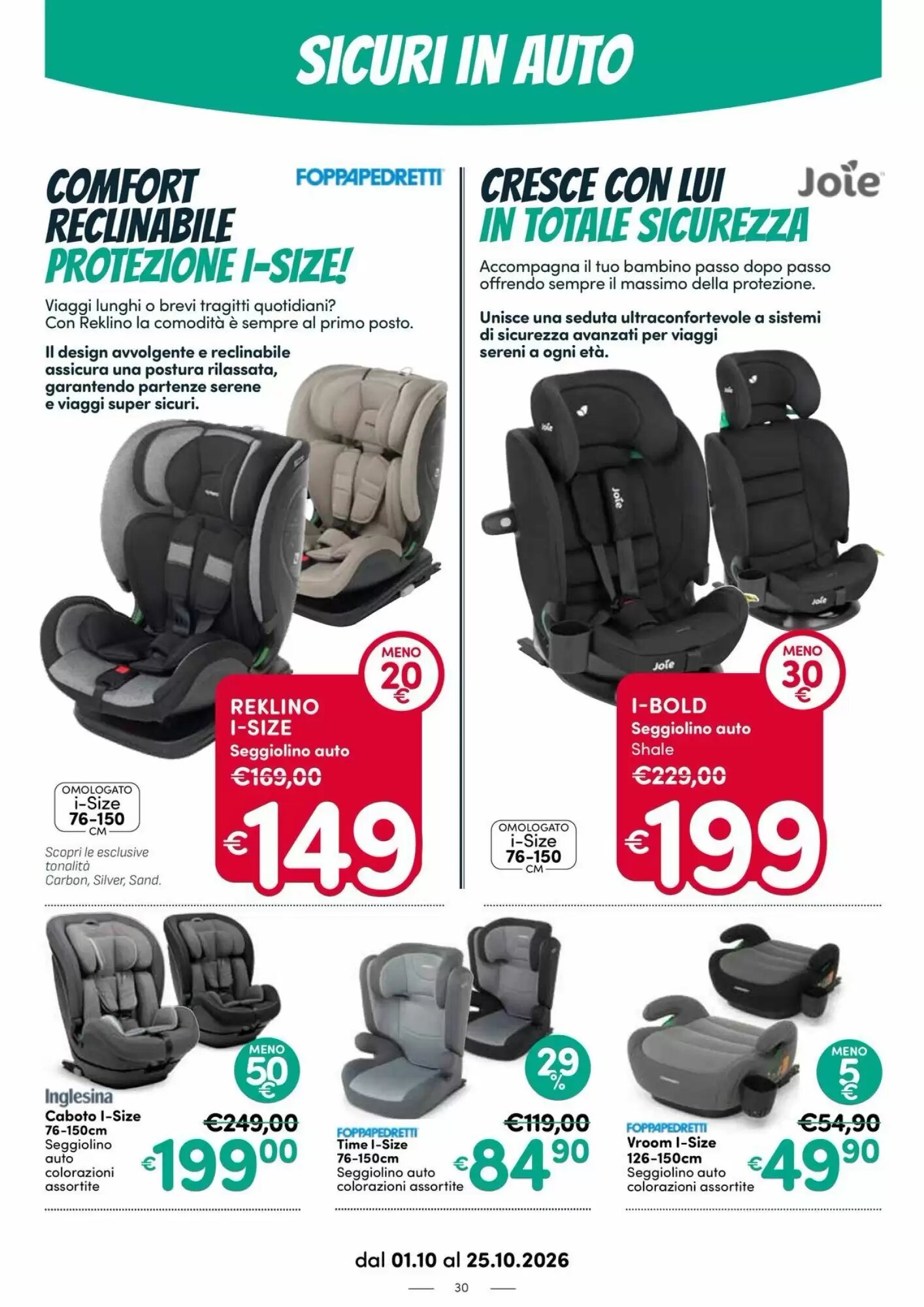 Volantino promozionale B di Bimbi  valide dal 01/10/2026 - Pagina 30.