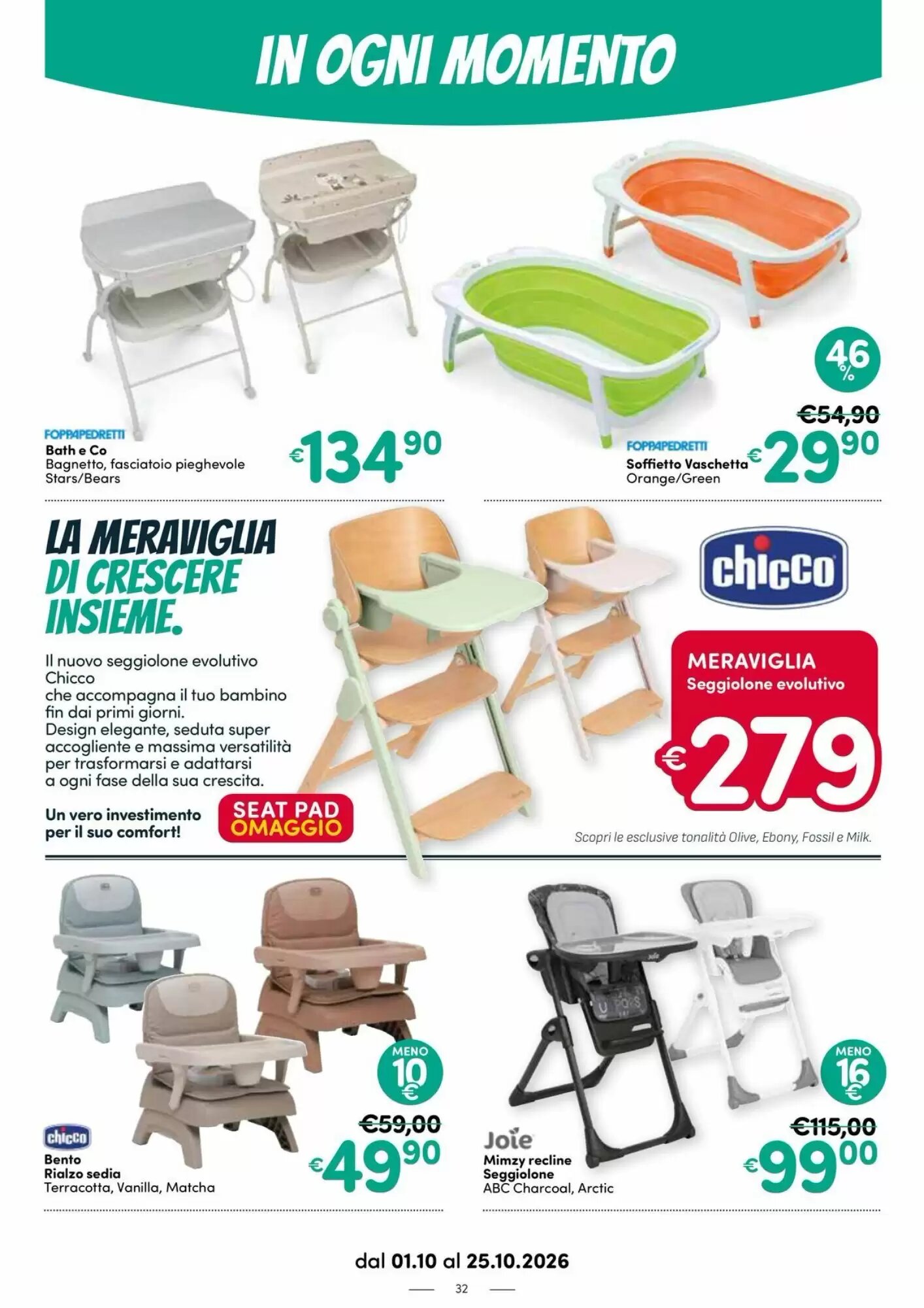 Volantino promozionale B di Bimbi  valide dal 01/10/2026 - Pagina 32.