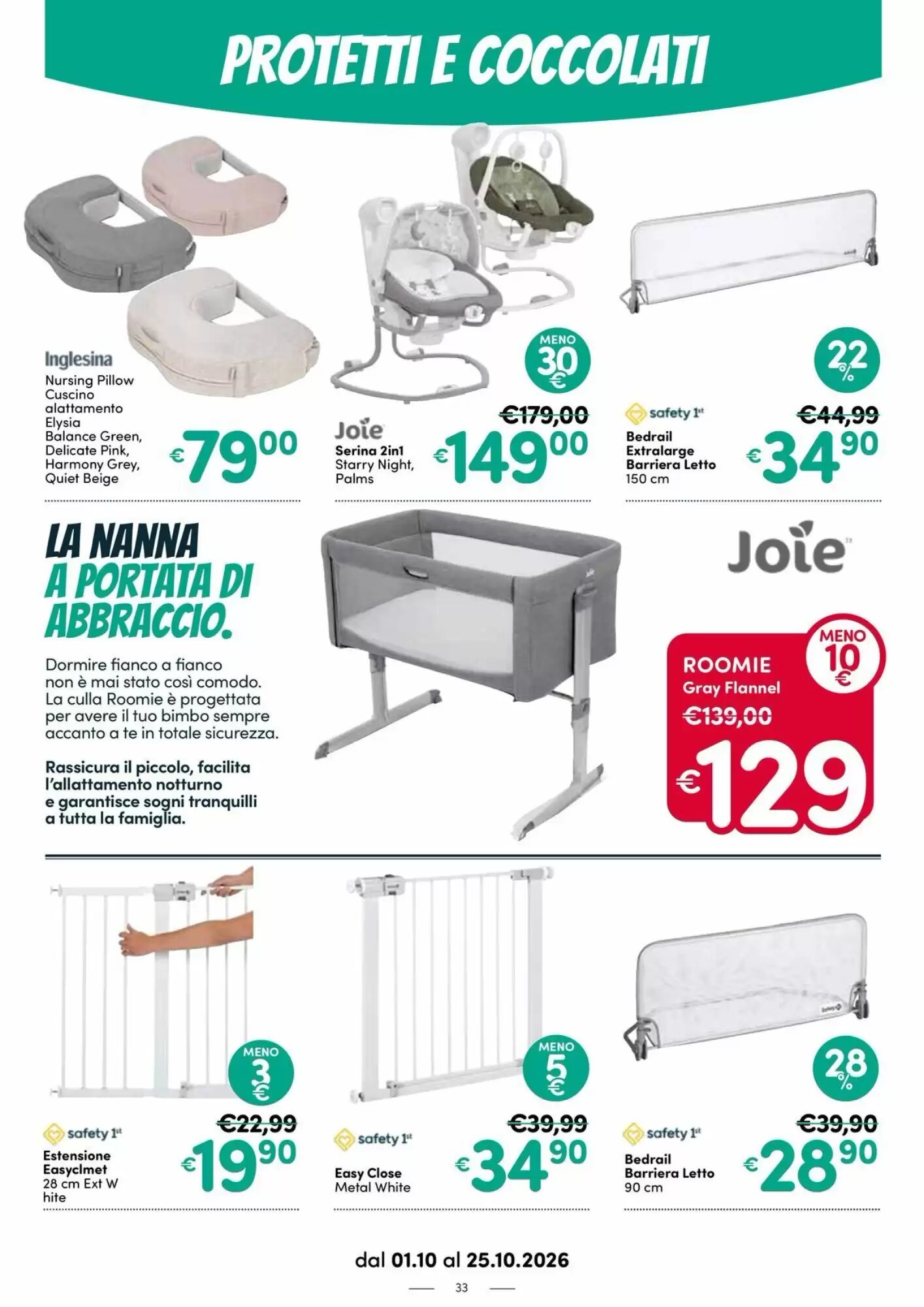 Volantino promozionale B di Bimbi  valide dal 01/10/2026 - Pagina 33.