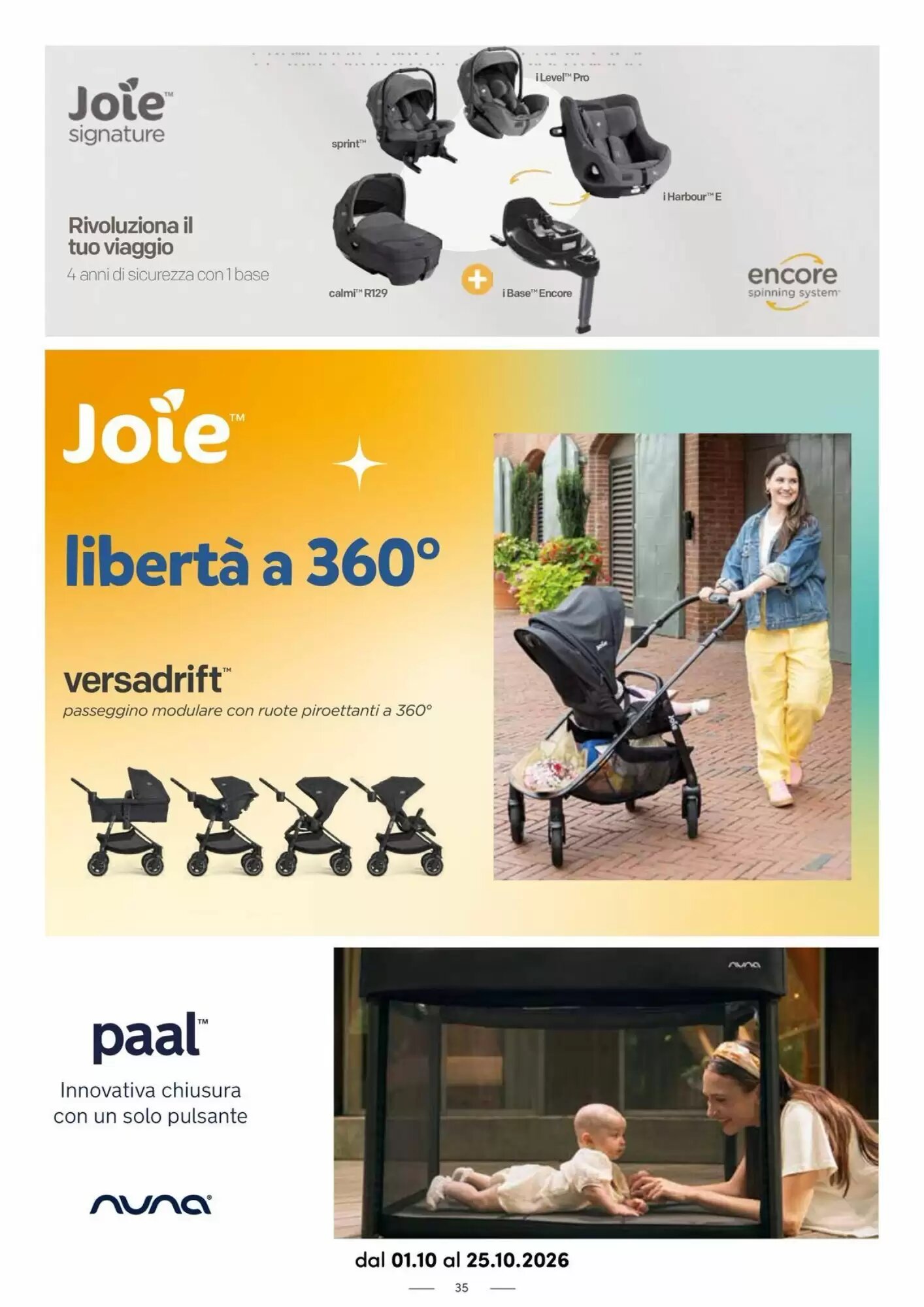 Volantino promozionale B di Bimbi  valide dal 01/10/2026 - Pagina 35.