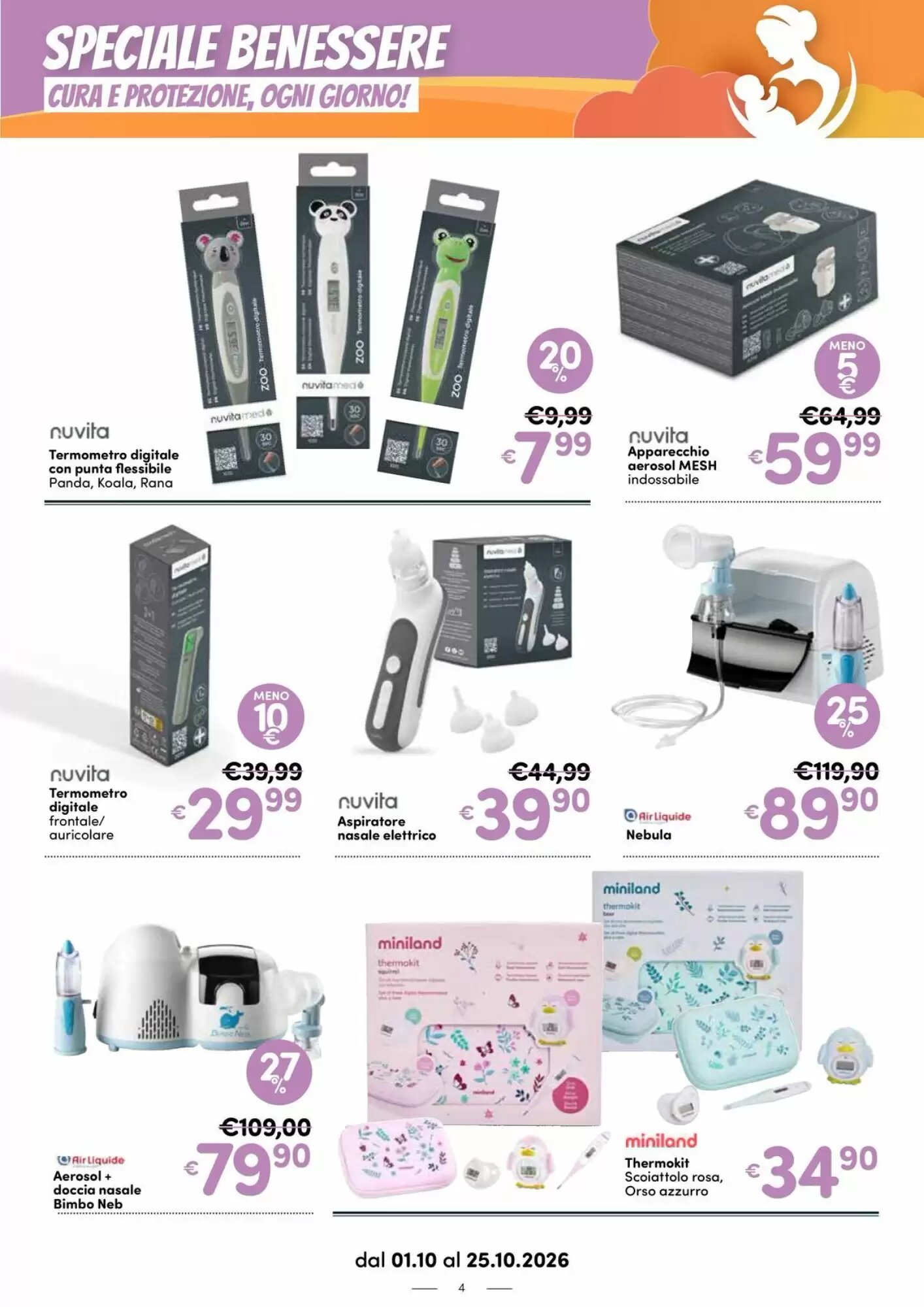 Volantino promozionale B di Bimbi  valide dal 01/10/2026 - Pagina 4.