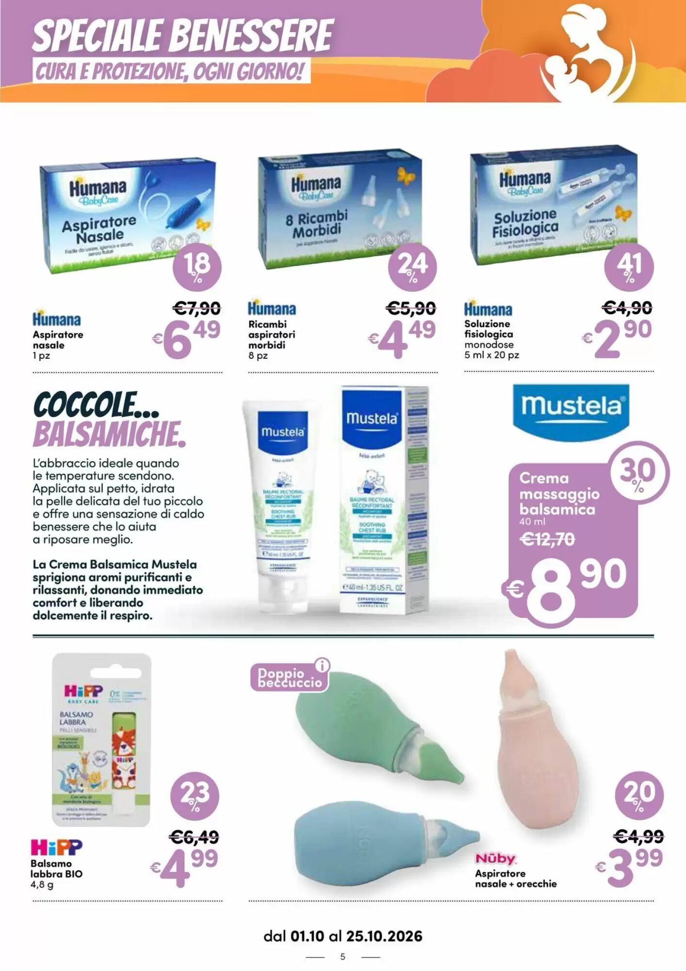 Volantino promozionale B di Bimbi  valide dal 01/10/2026 - Pagina 5.