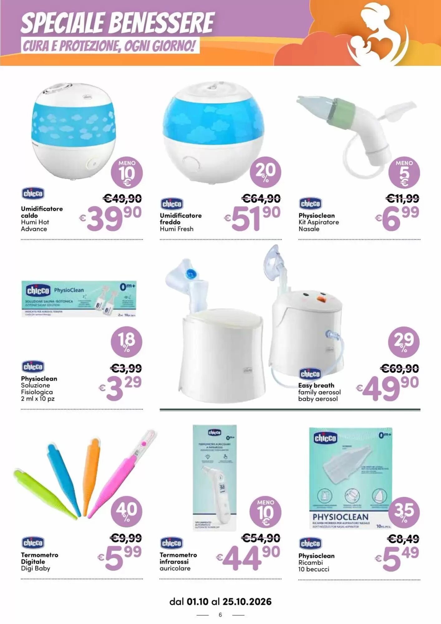 Volantino promozionale B di Bimbi  valide dal 01/10/2026 - Pagina 6.