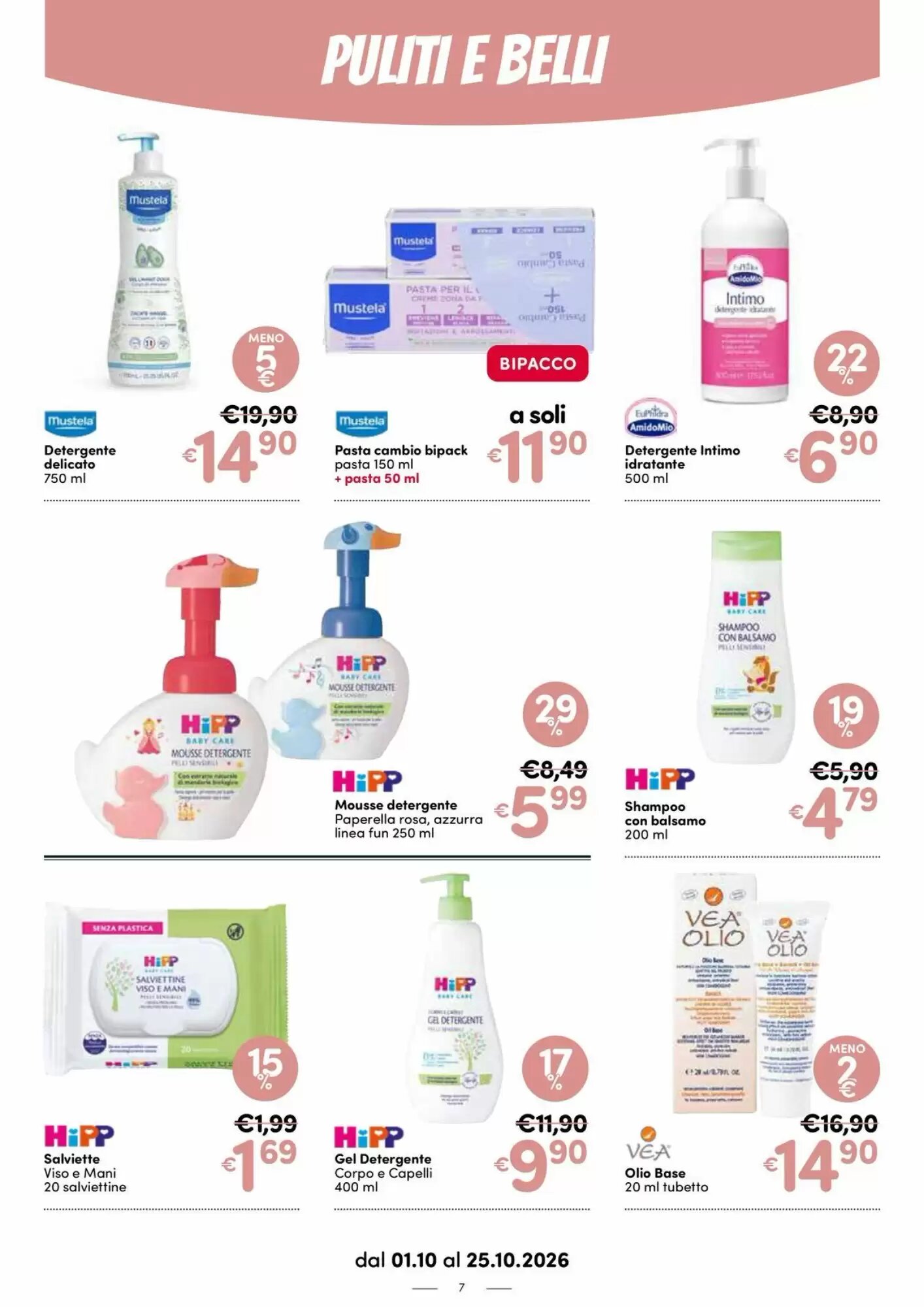 Volantino promozionale B di Bimbi  valide dal 01/10/2026 - Pagina 7.
