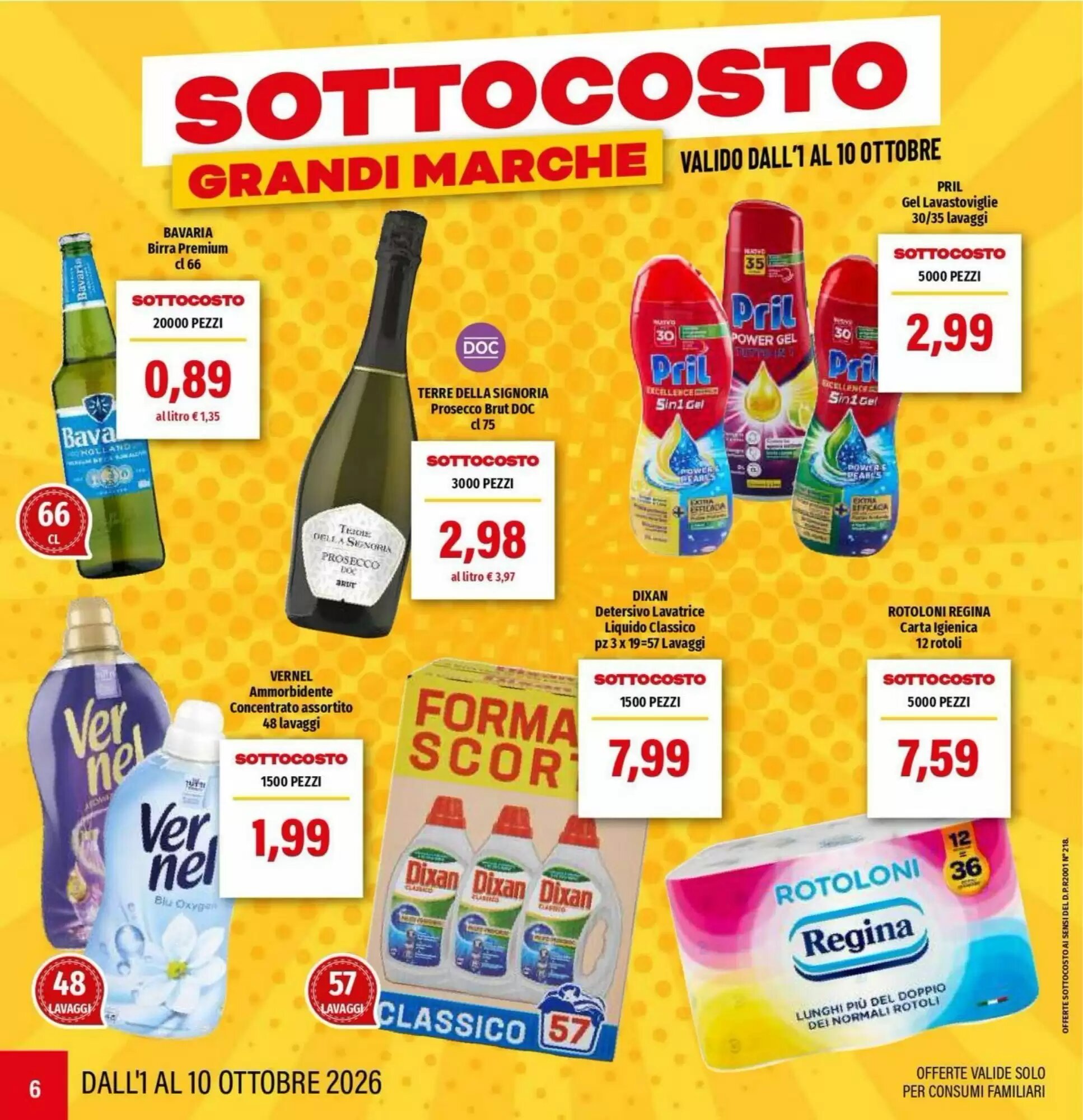 Volantino promozionale Hurrà  valide dal 01/10/2026 - Pagina 6.